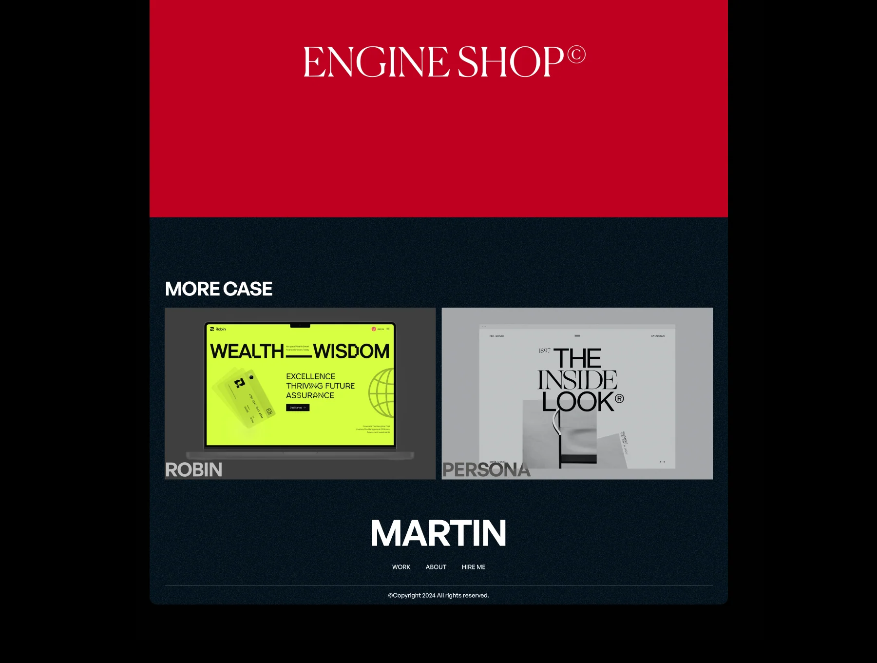 Martin Portfolio for Designer + Developer 2