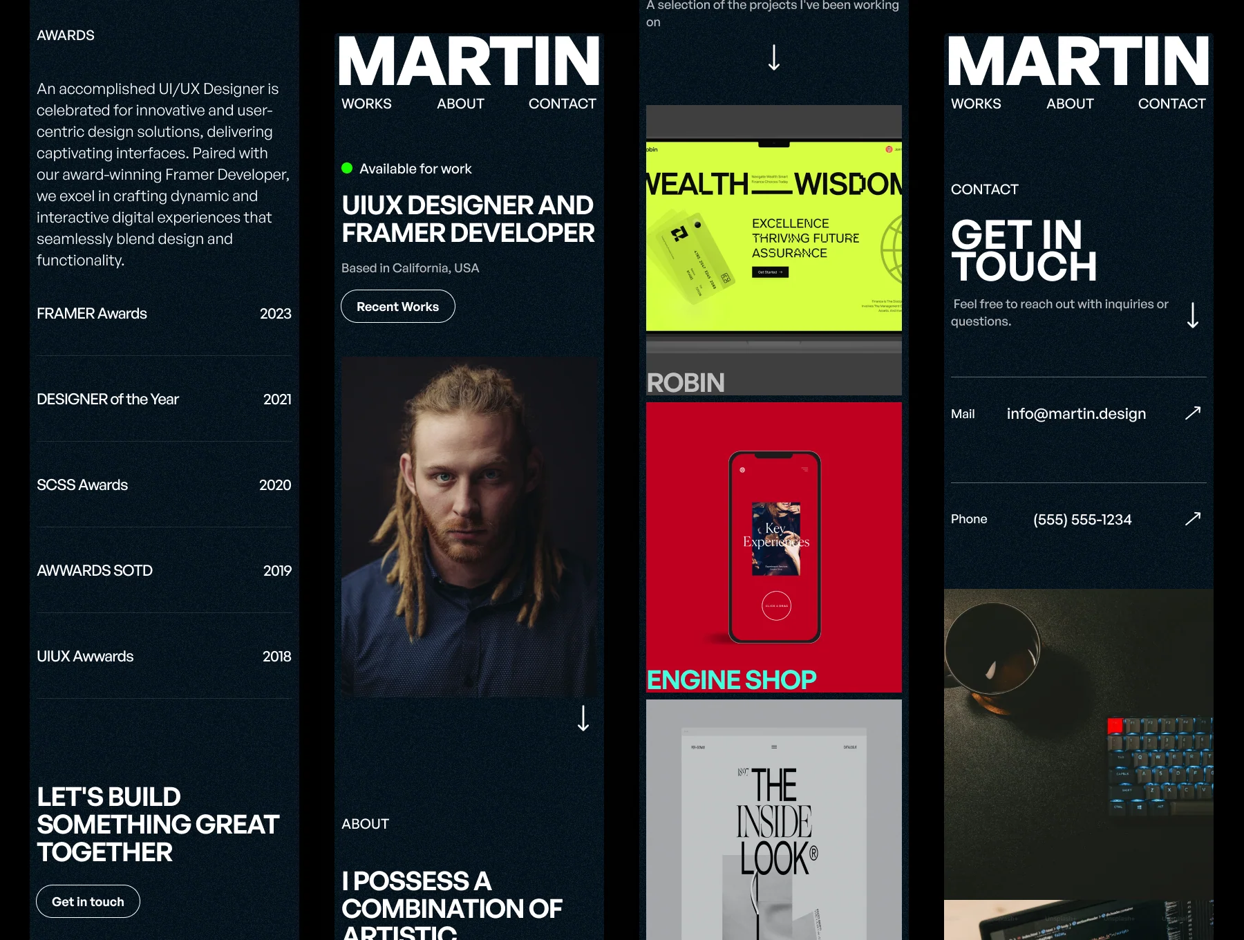 Martin Portfolio for Designer + Developer 3