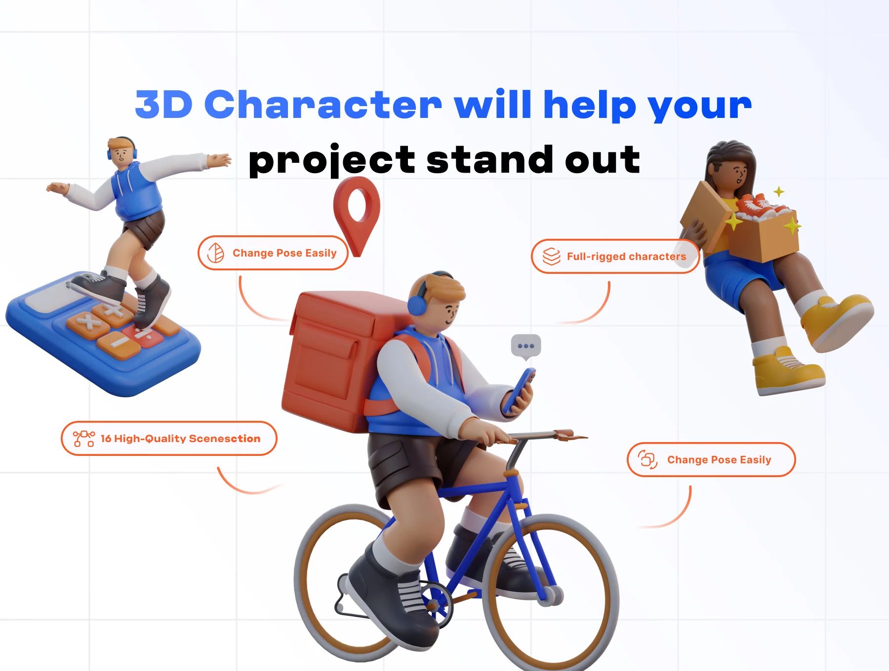 Maru 3D Characters 2
