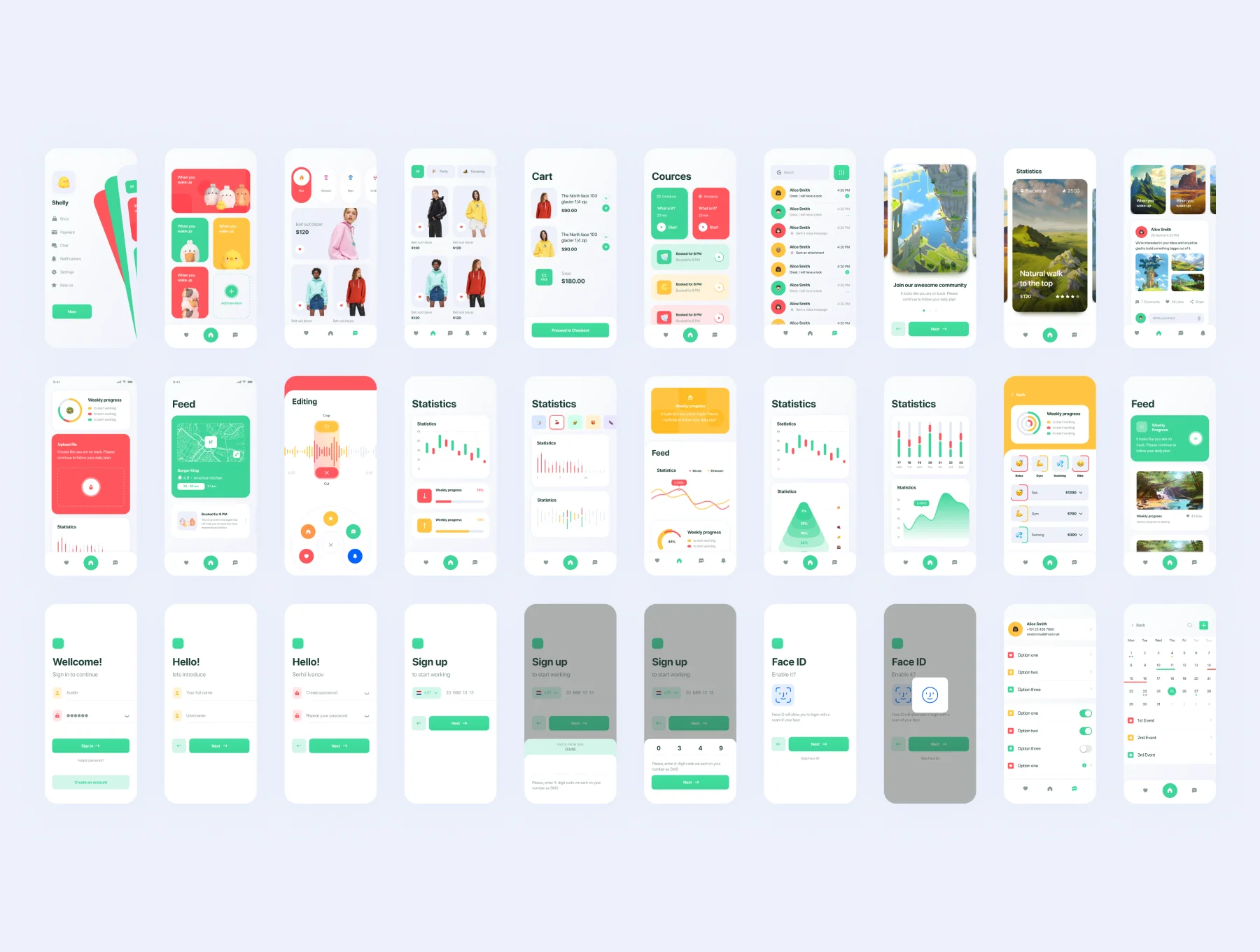 Marvie iOS App UI Kit