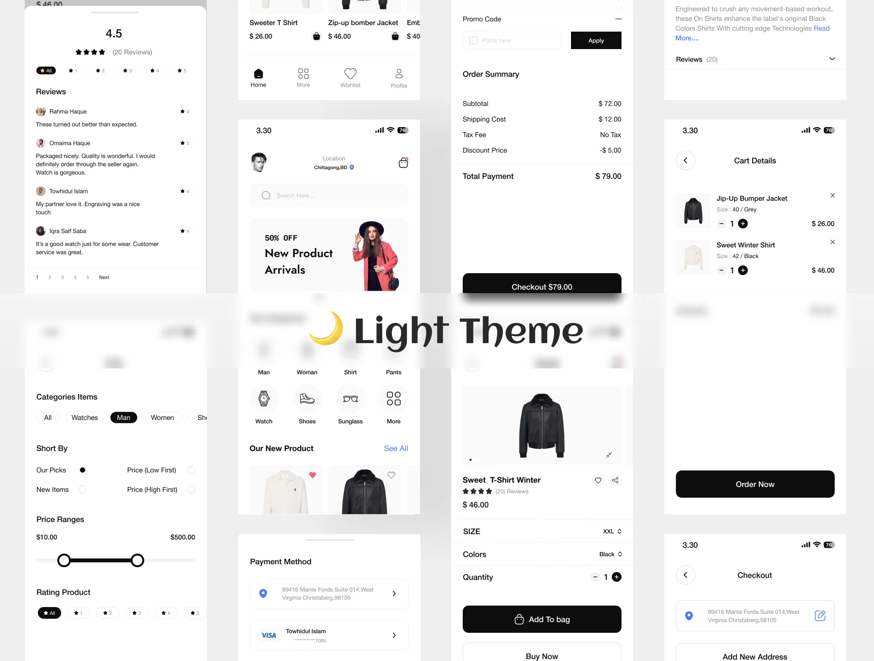 ChicStyle - Ecommerce App UI Kits 3