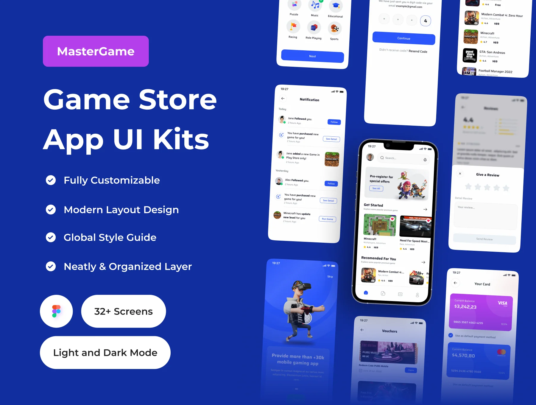 MasterGame - Game Store App UI Kit
