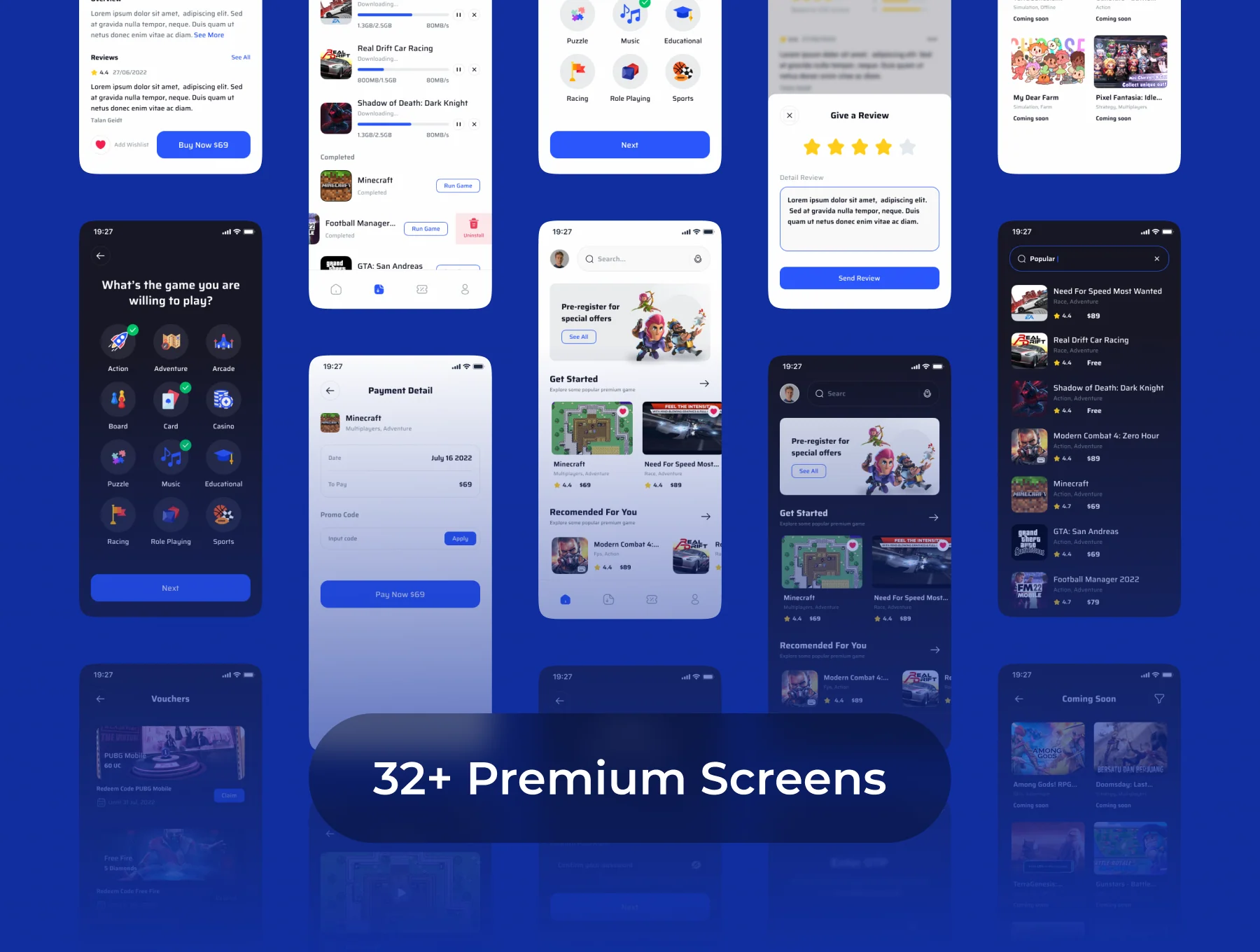 MasterGame - Game Store App UI Kit 6