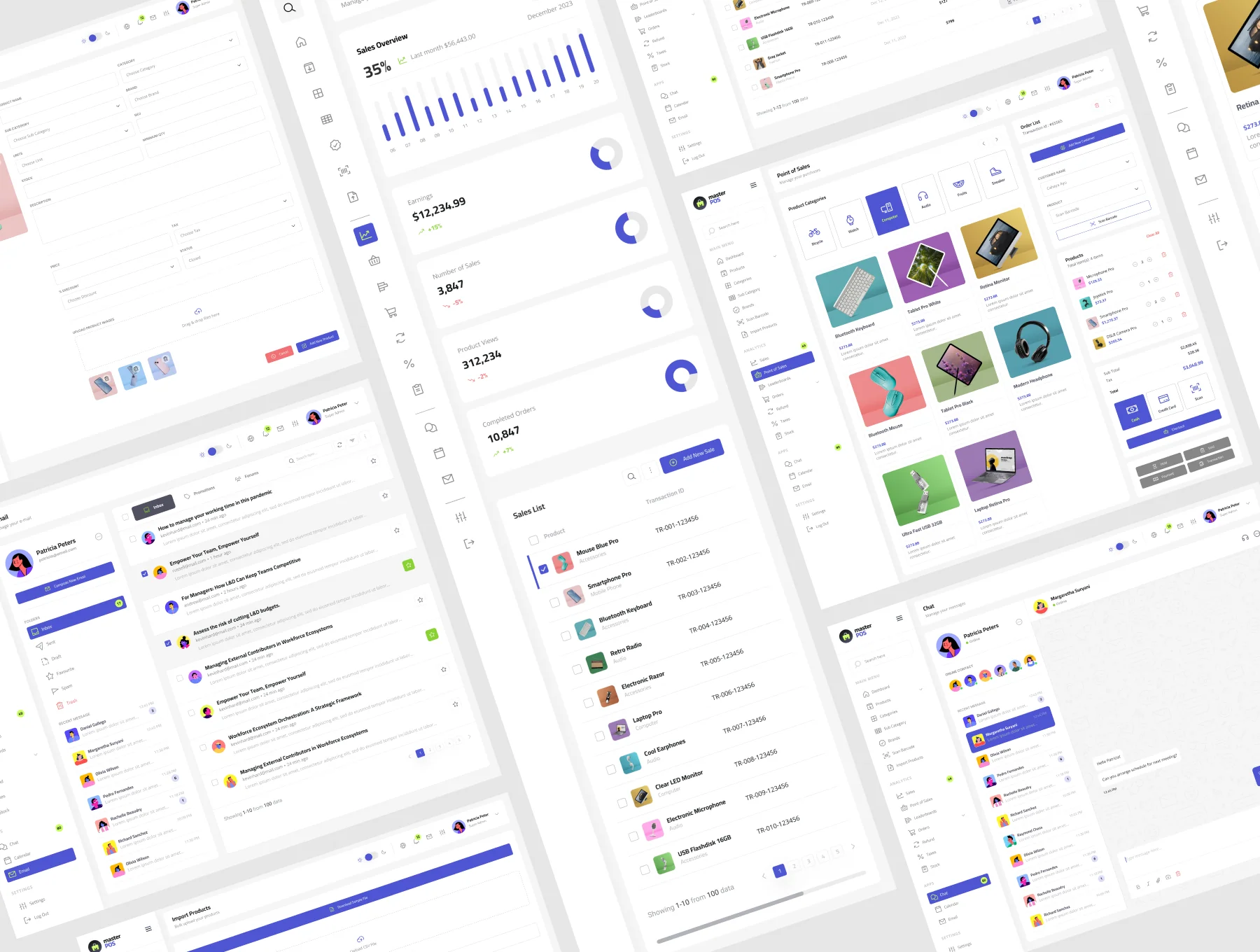 MasterPOS - Point of Sales Admin Dashboard Figma 4