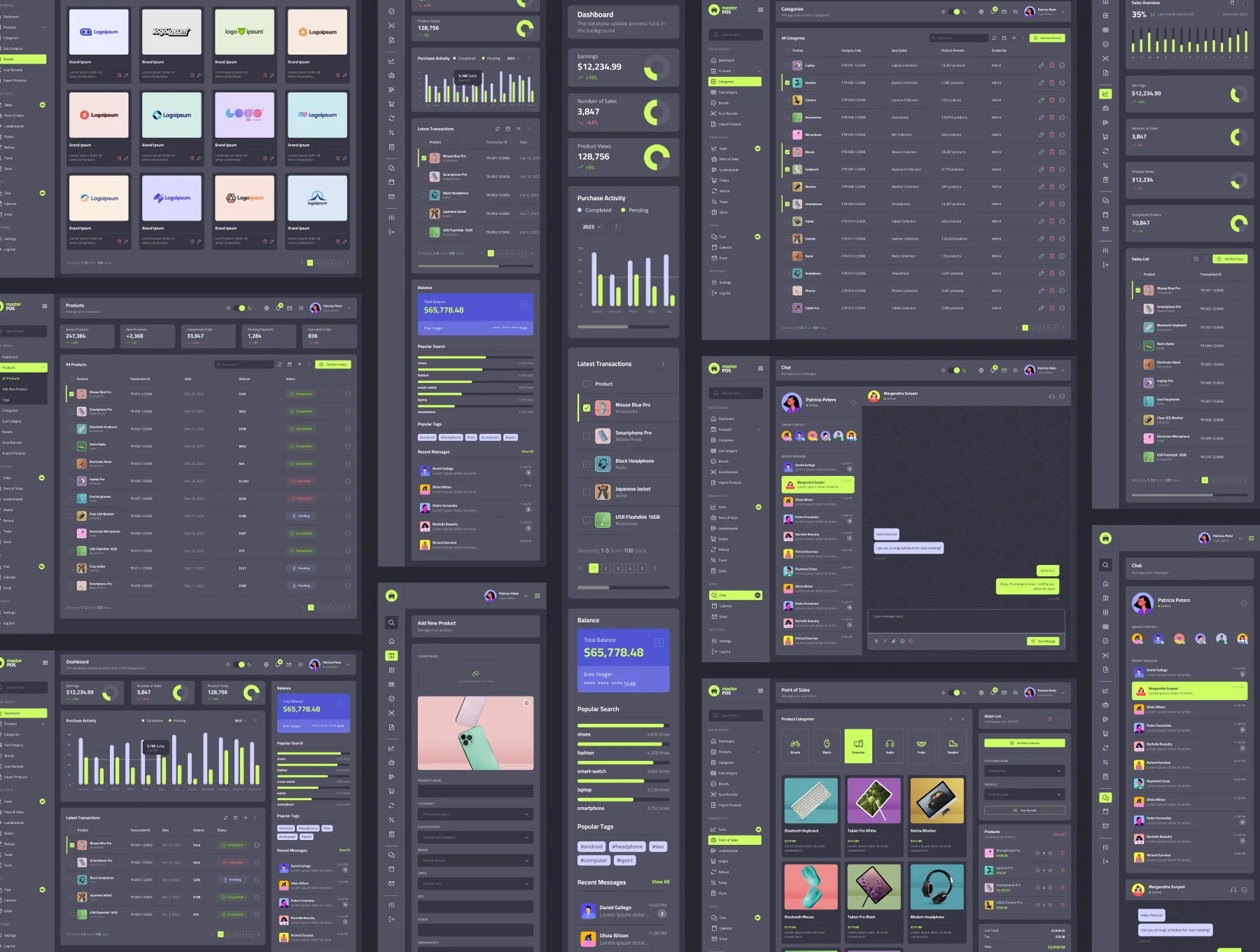 MasterPOS - Point of Sales Admin Dashboard Figma 5