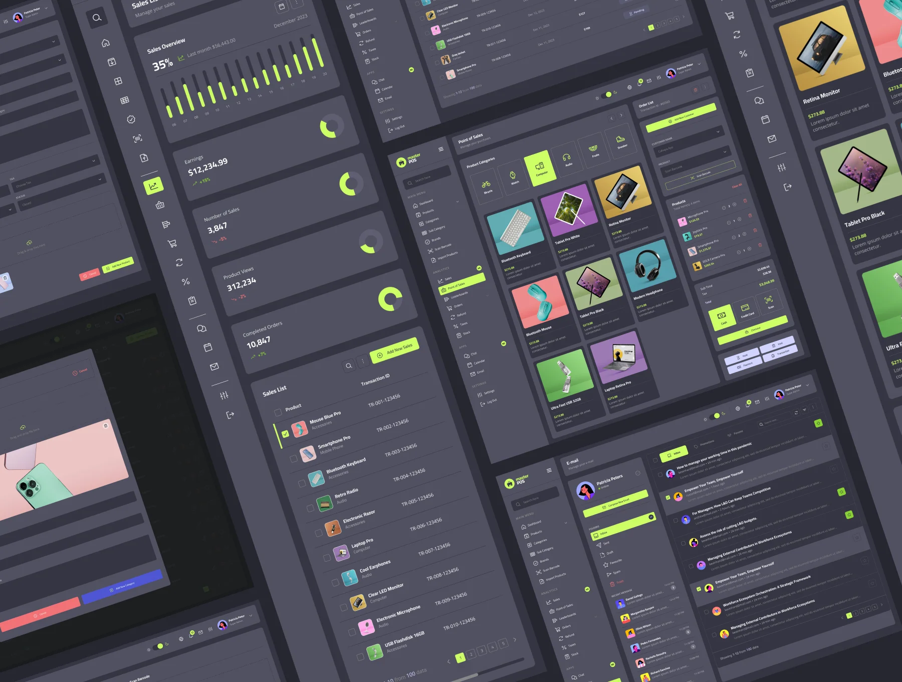 MasterPOS - Point of Sales Admin Dashboard Figma 6