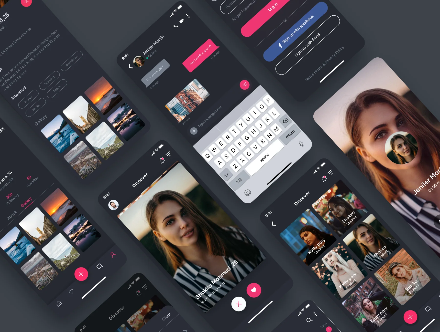 Match Dating App IOS UI Kit 3