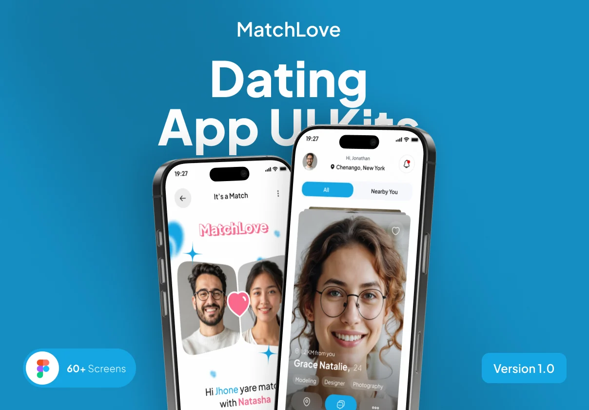 MatchLove - Dating App UI Kits