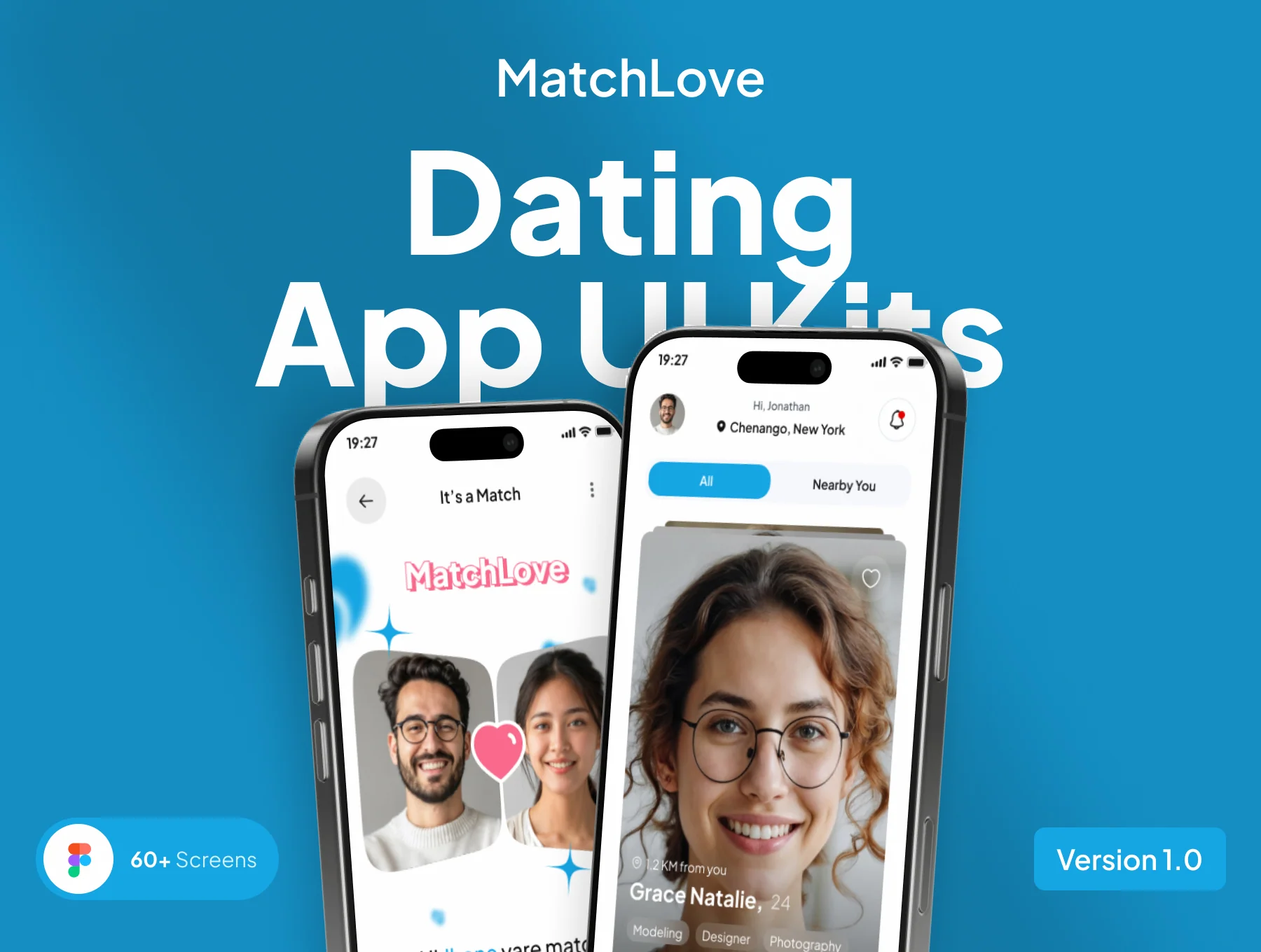 MatchLove - Dating App UI Kits