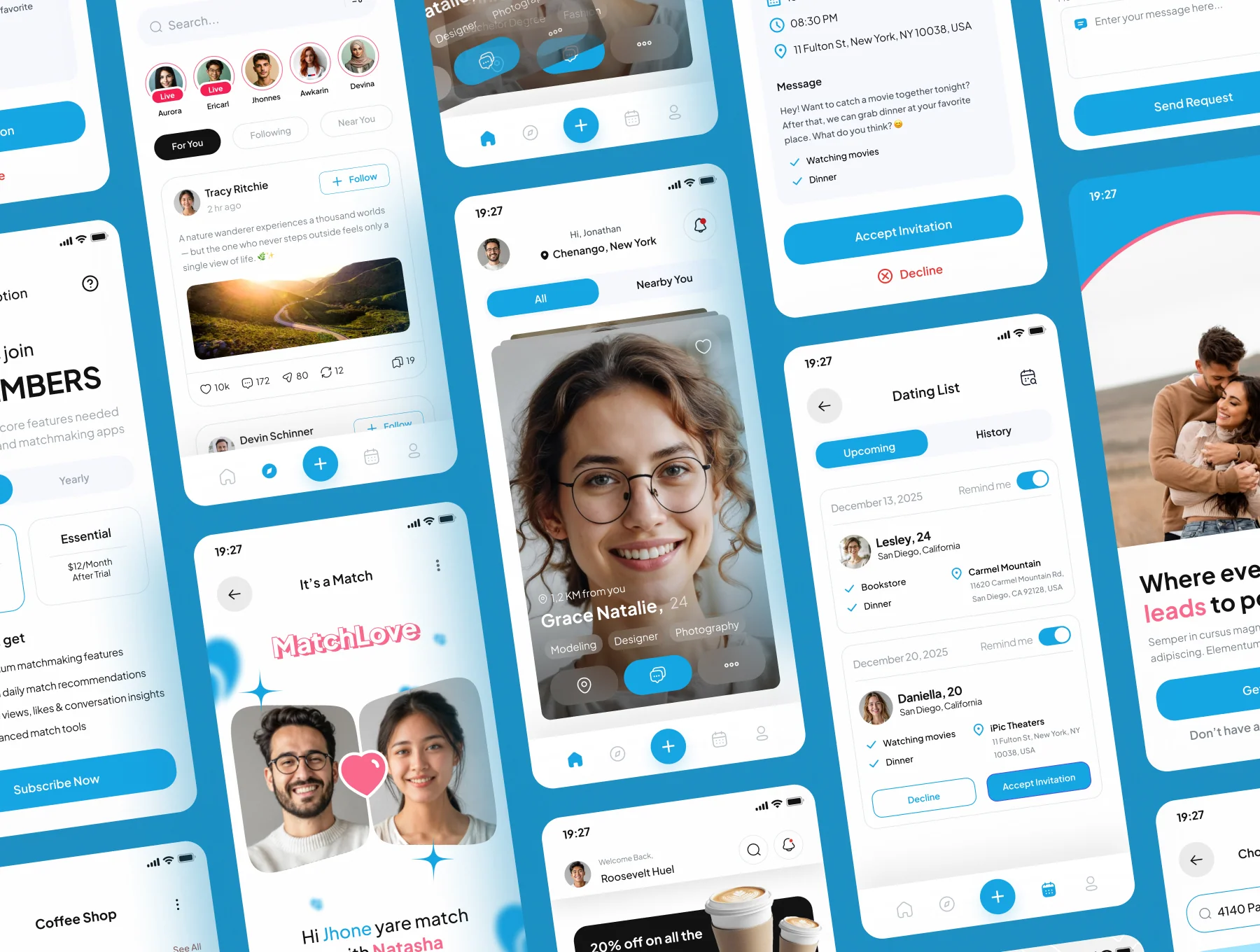 MatchLove  - Dating App UI Kits 5