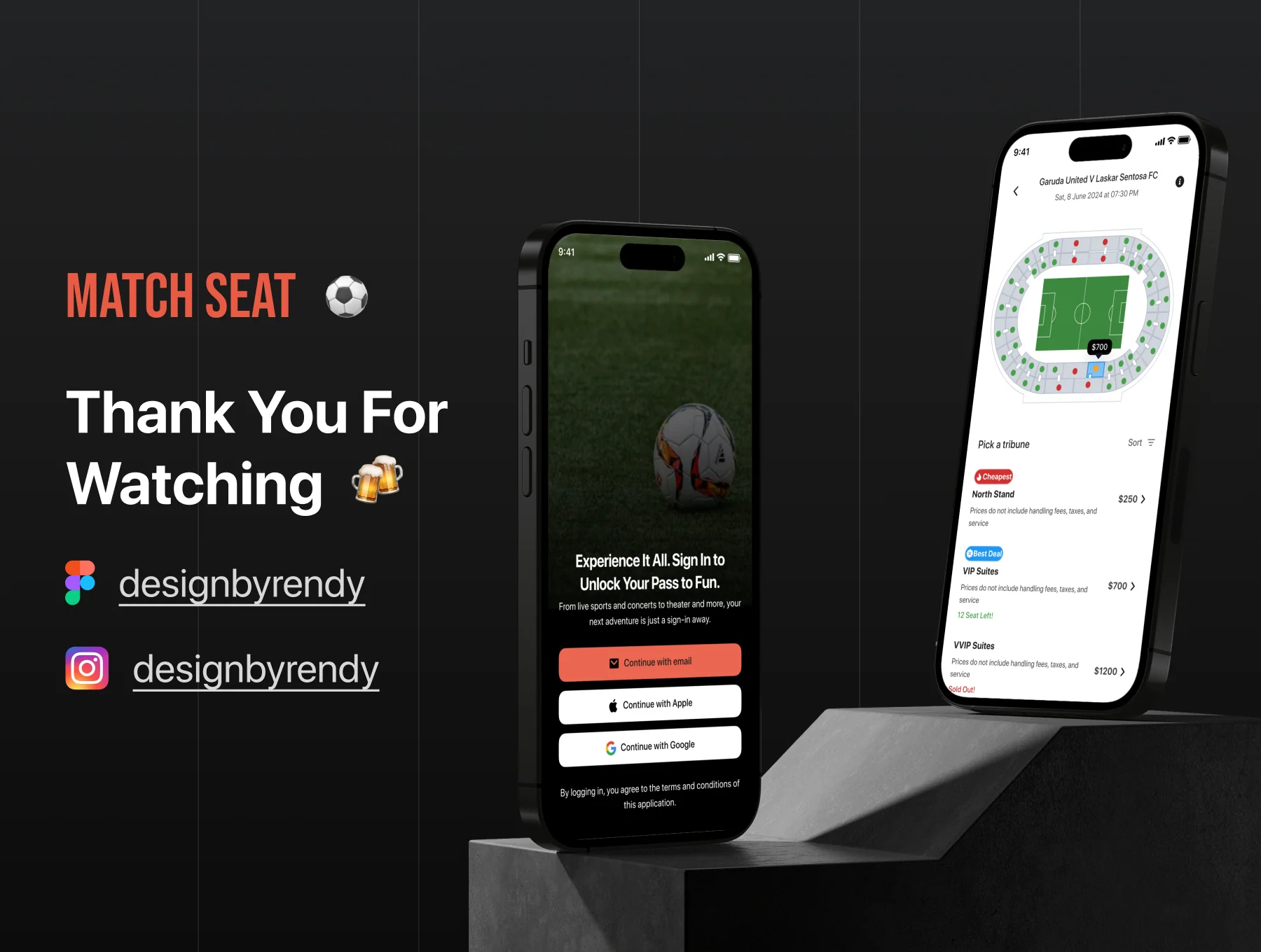 MatchSeat - Ultimate Sport Ticketing App UI KIT 7