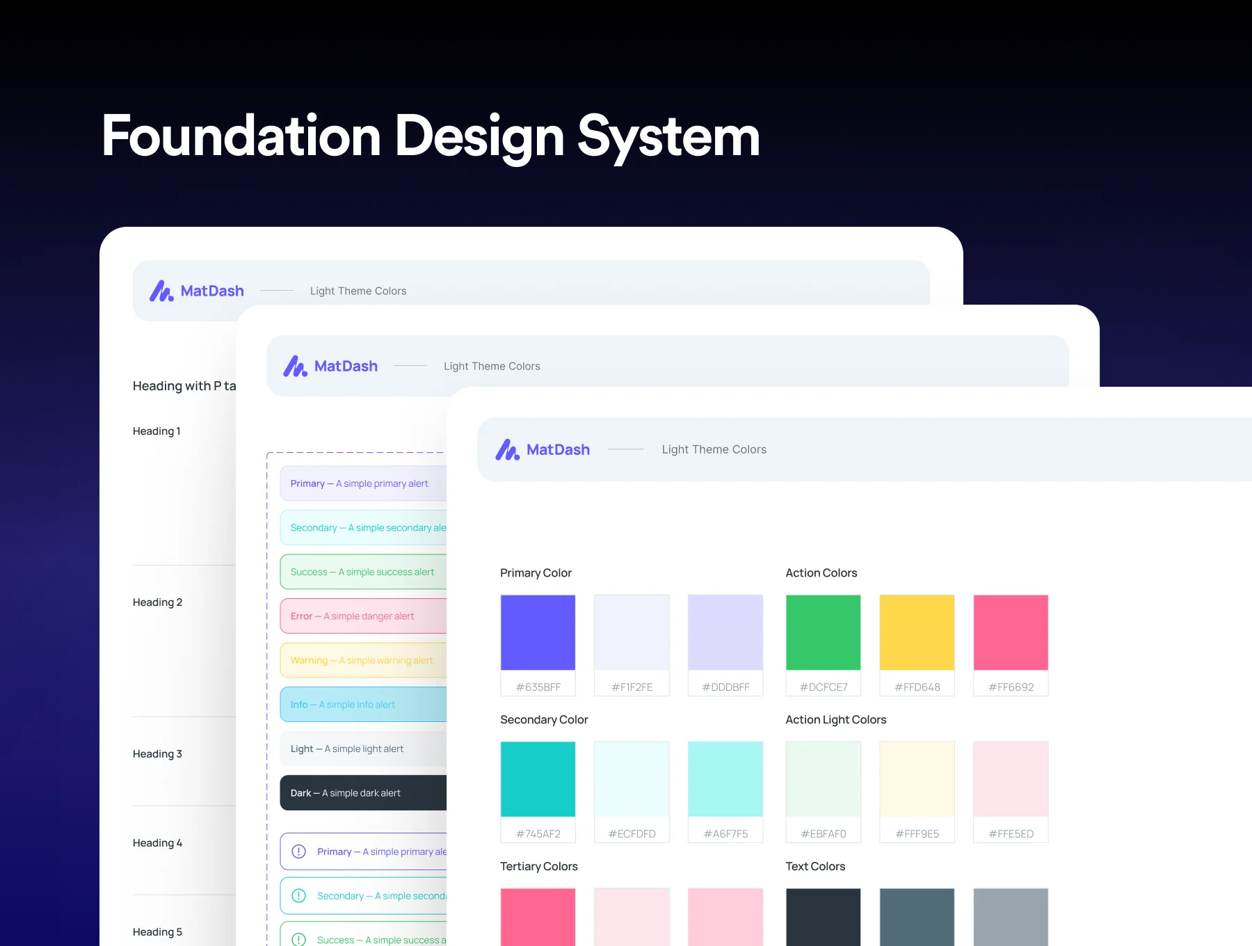 MatDash Tailwind React Admin Dashboard Template 3