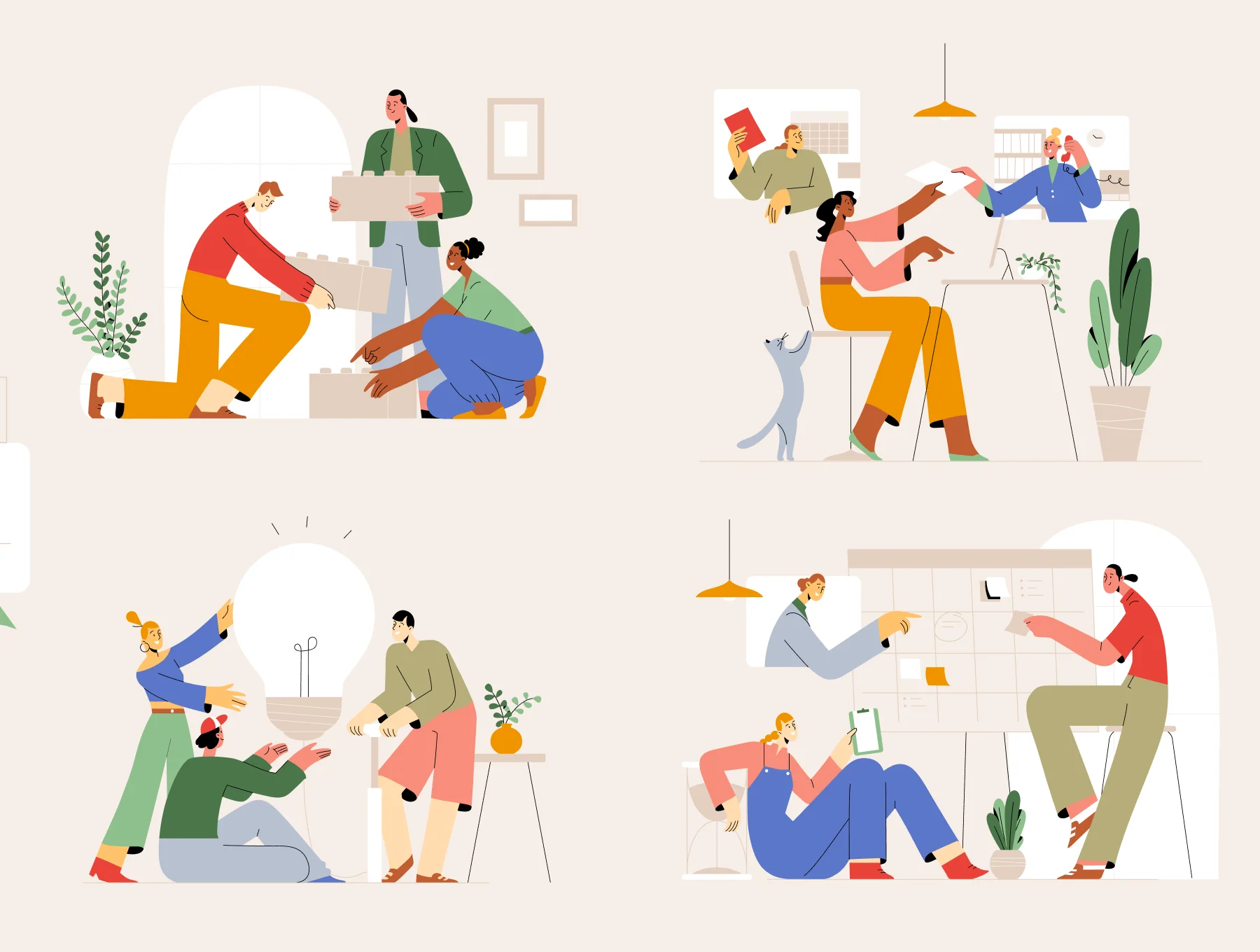 Mately - Teamwork Illustrations 2
