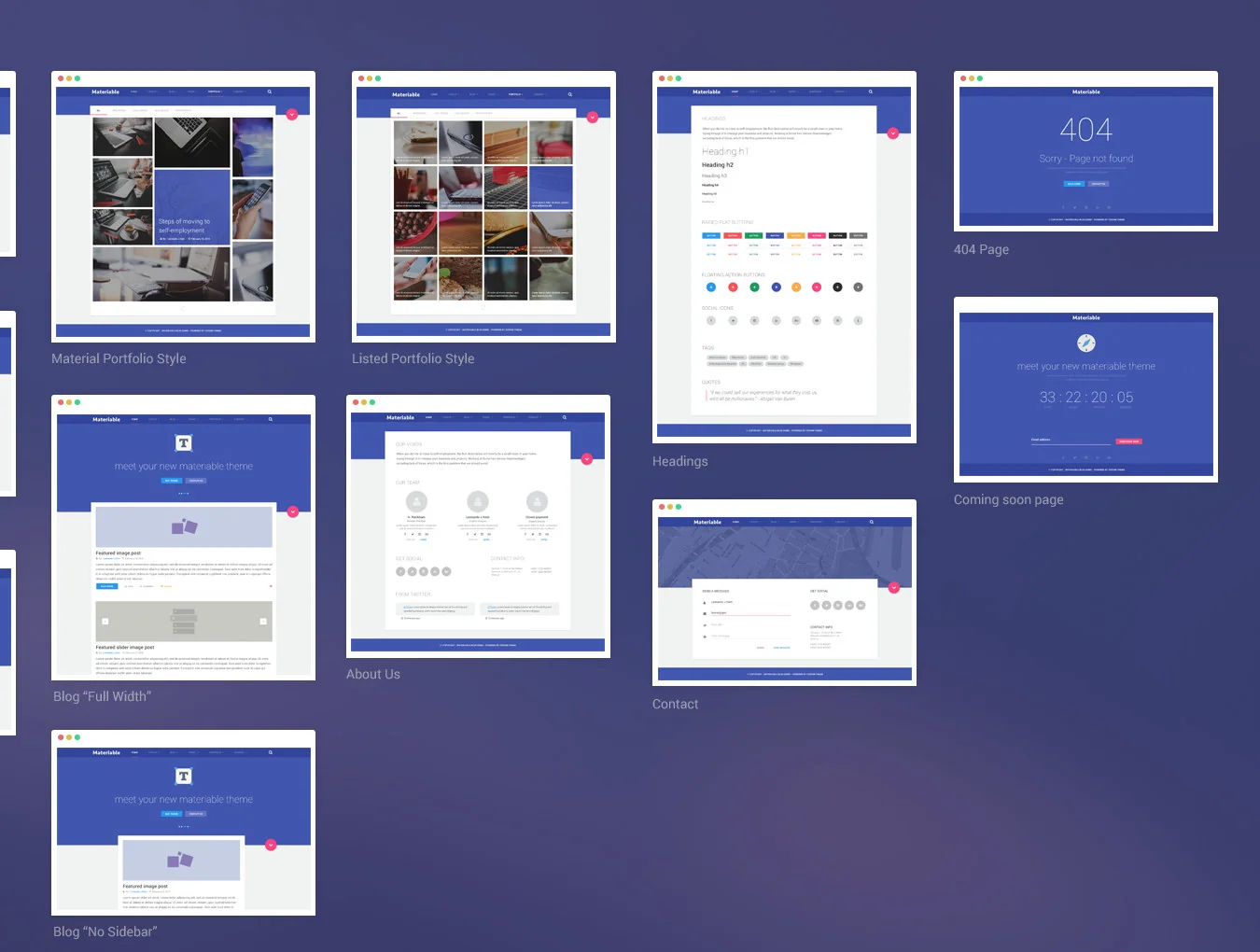 Materiable Web UI Kit - Material Design 4