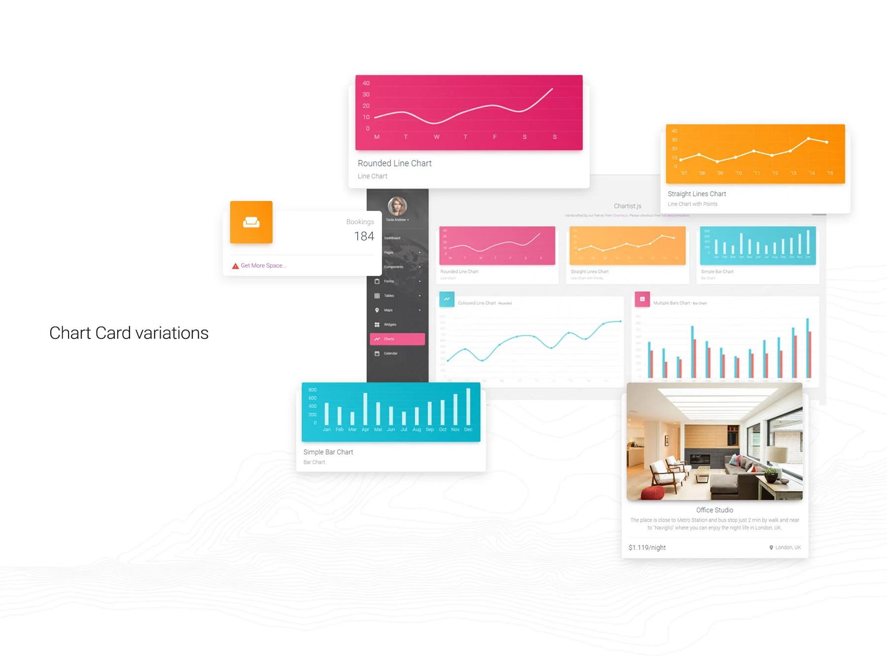Material Dashboard Pro Sketch 4