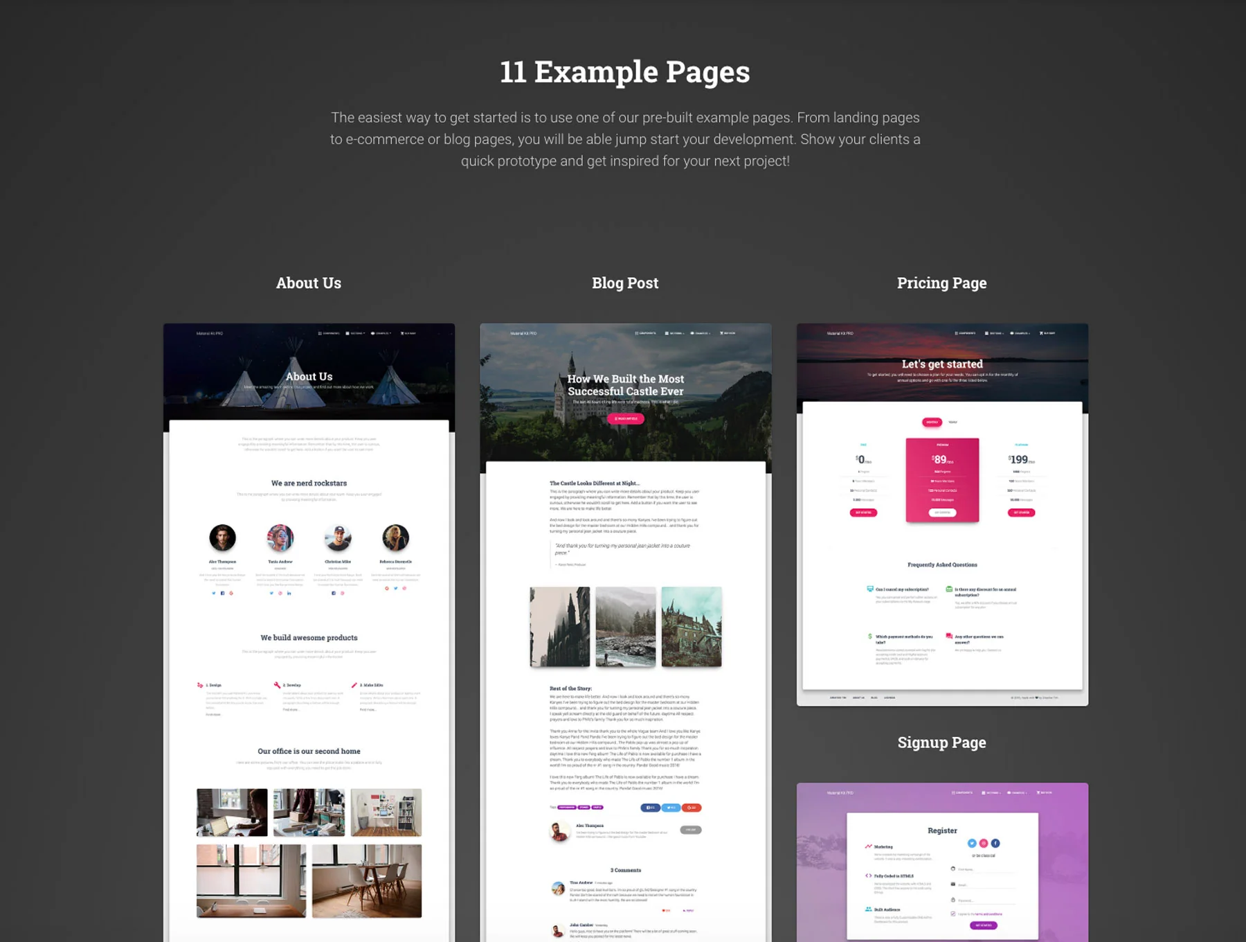 Material Kit PRO 5