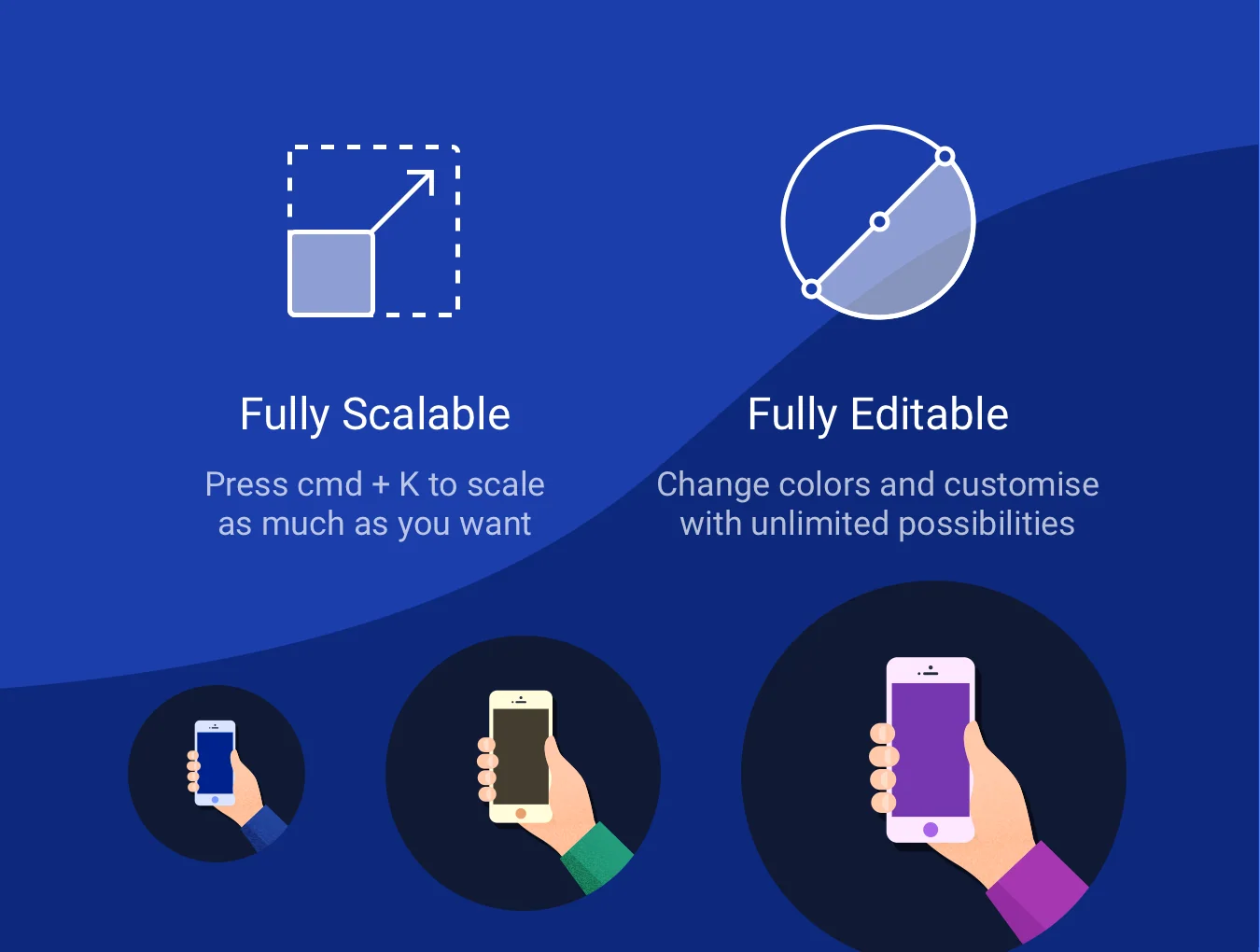Material Style Illustrations Kit 3