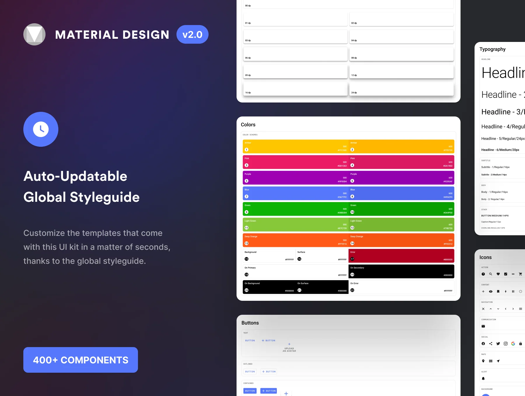 Material UI Kit 2.0 7