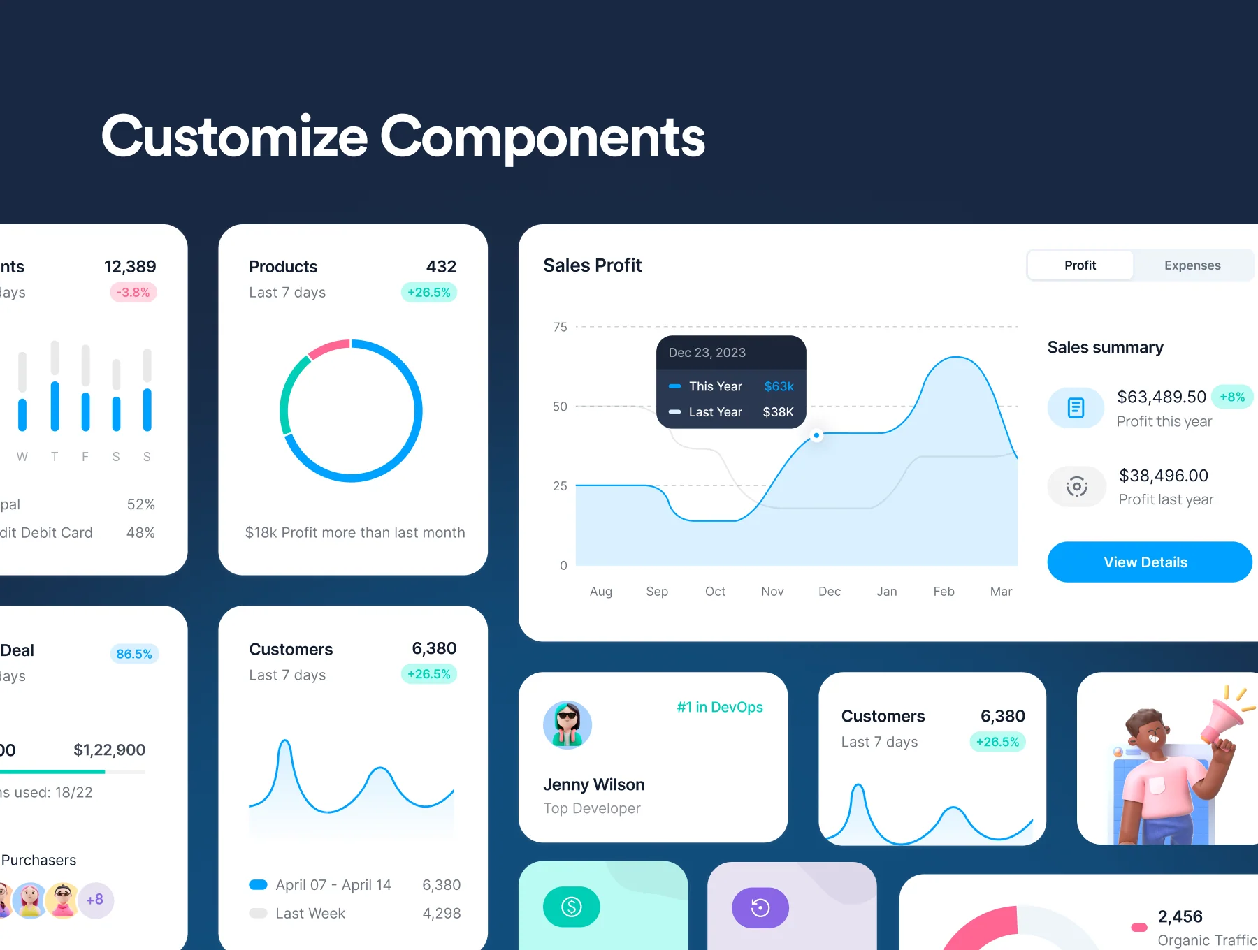 MaterialM NextJs Tailwind Admin Template 4