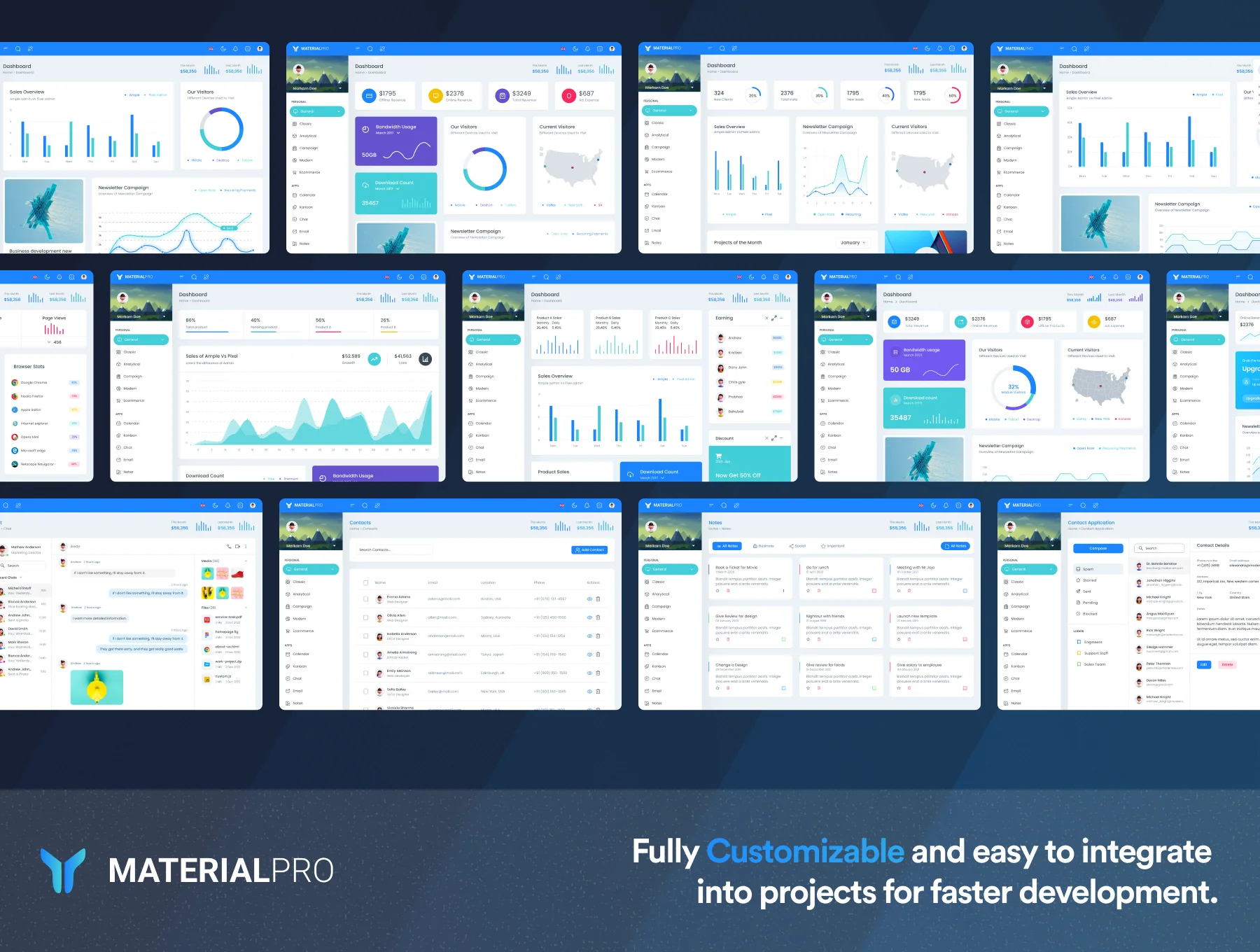MaterialPro NextJS Admin Dashboard Template