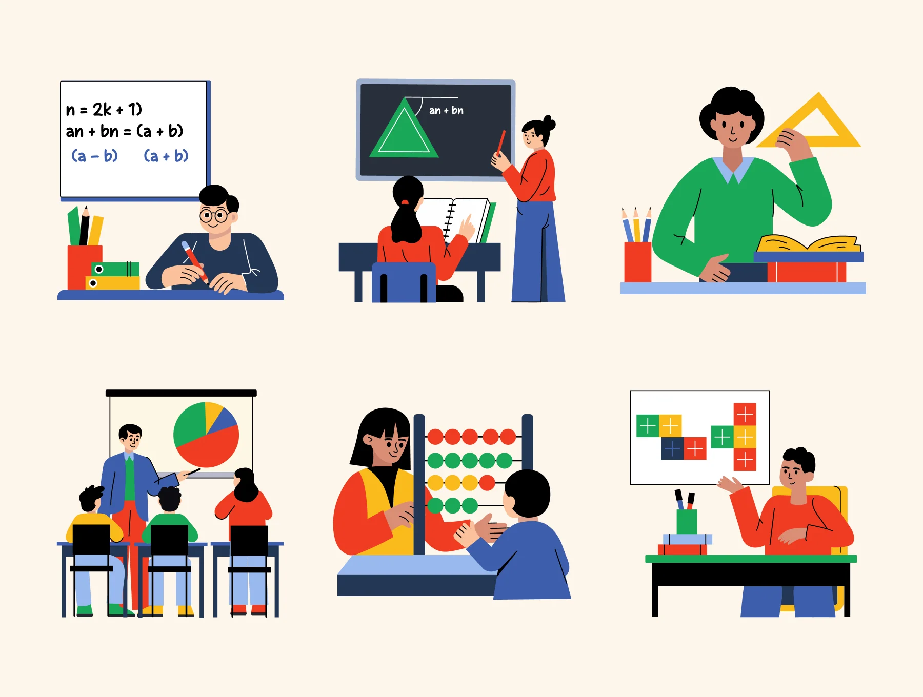 Math Illustrations Collection