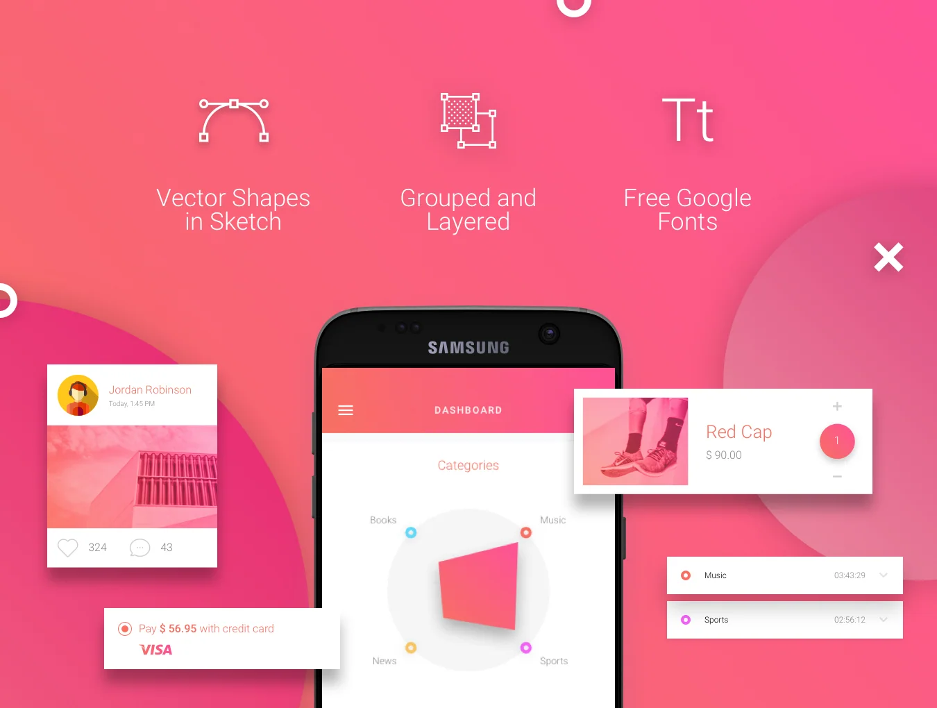 Matta Material UI Kit 3