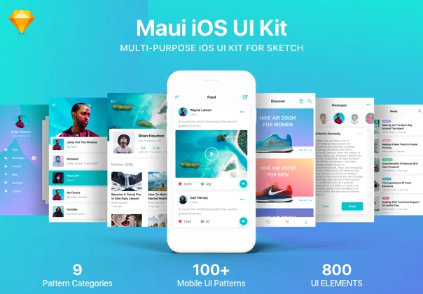 Maui iOS UI Kit