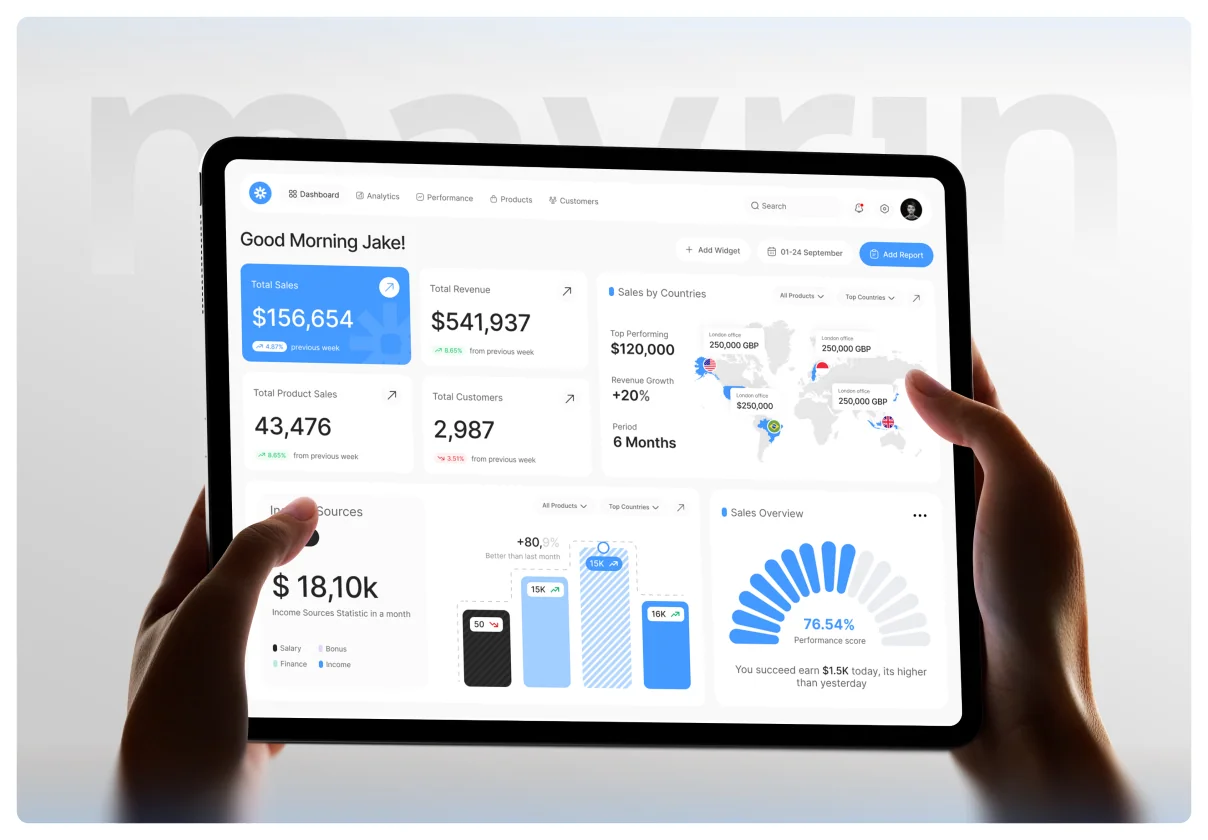 Mavrin– Sales Management CRM Platform