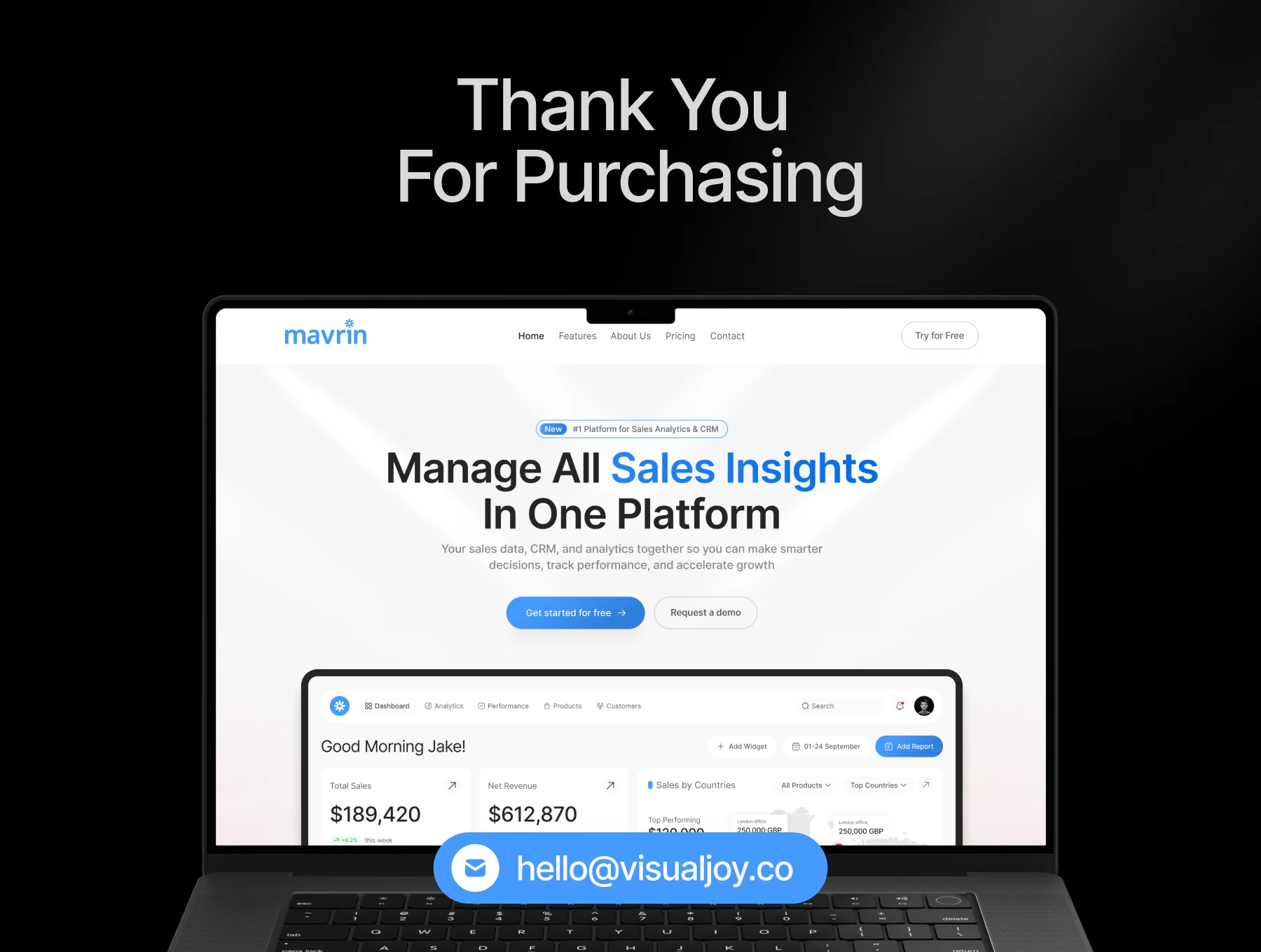 Mavrin– Sales Management CRM Platform 8