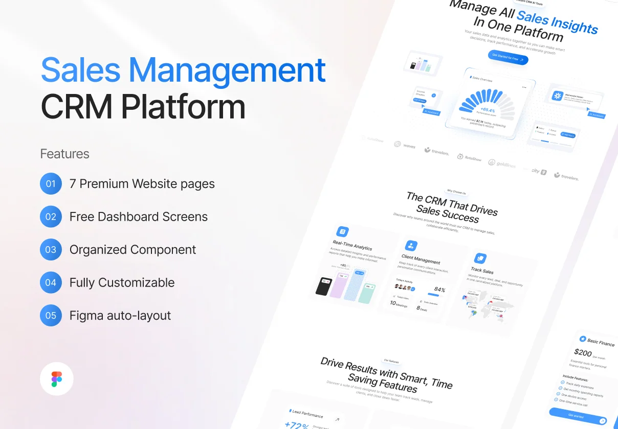 Mavrin– Sales Management Website Design