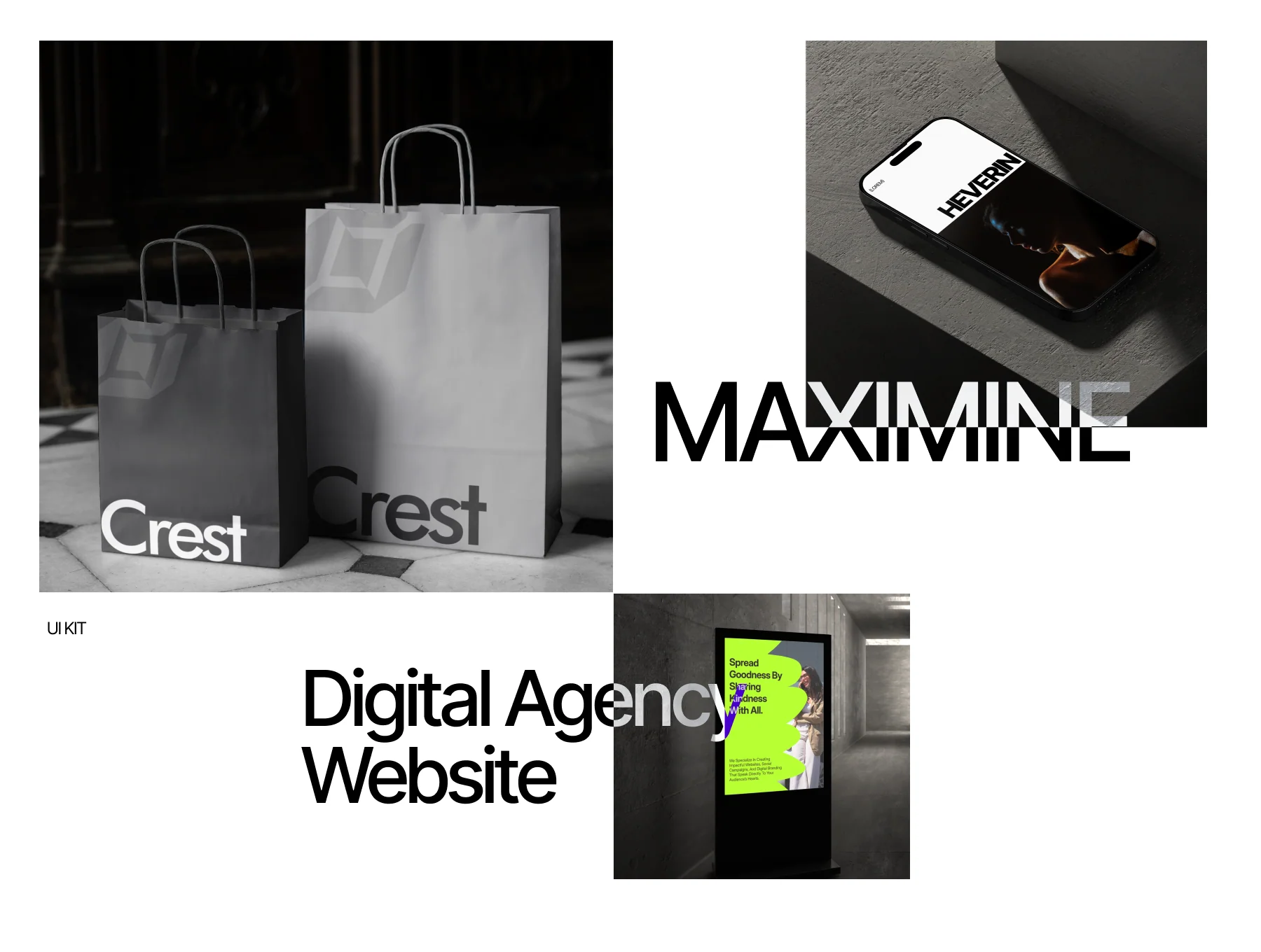 MAXIMINE – Digital Agency Web App UI Kit 7