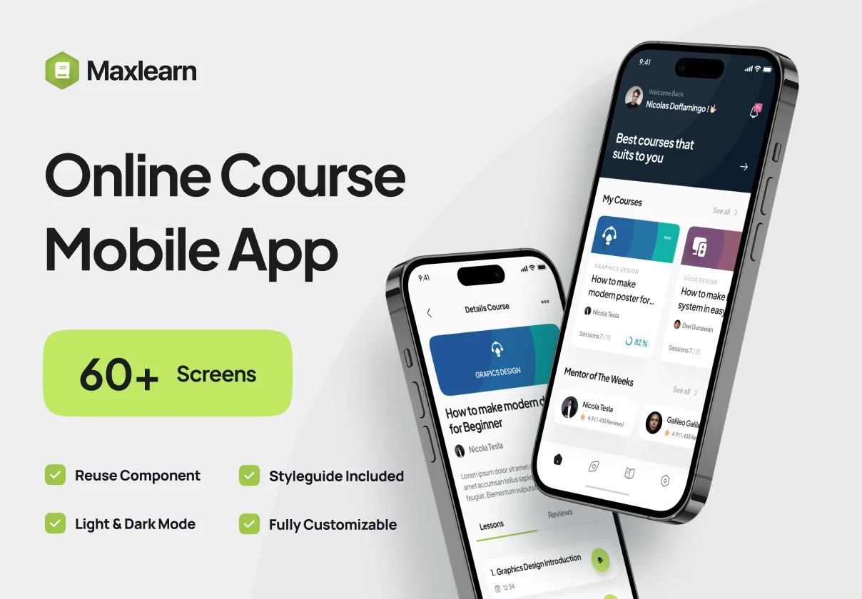 Maxlearn - Online Course Mobile App