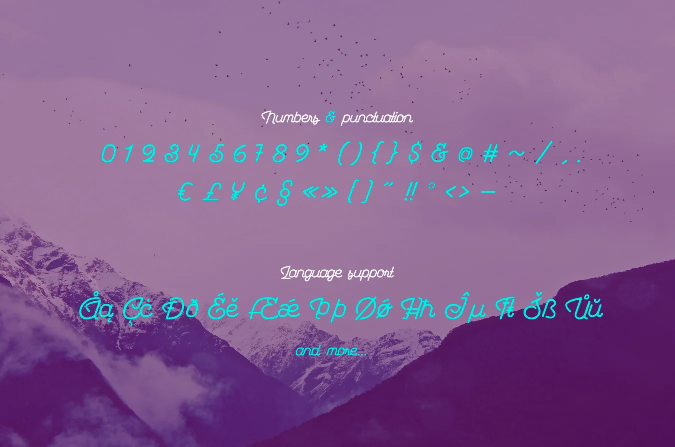 Mayland Typeface Duo 5