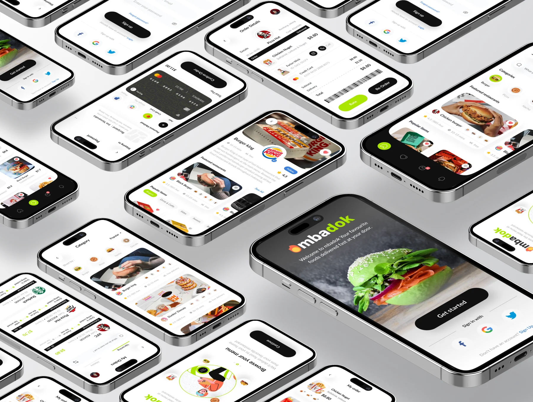 Mbadok - Food Delivery UI Kit Mobile 2