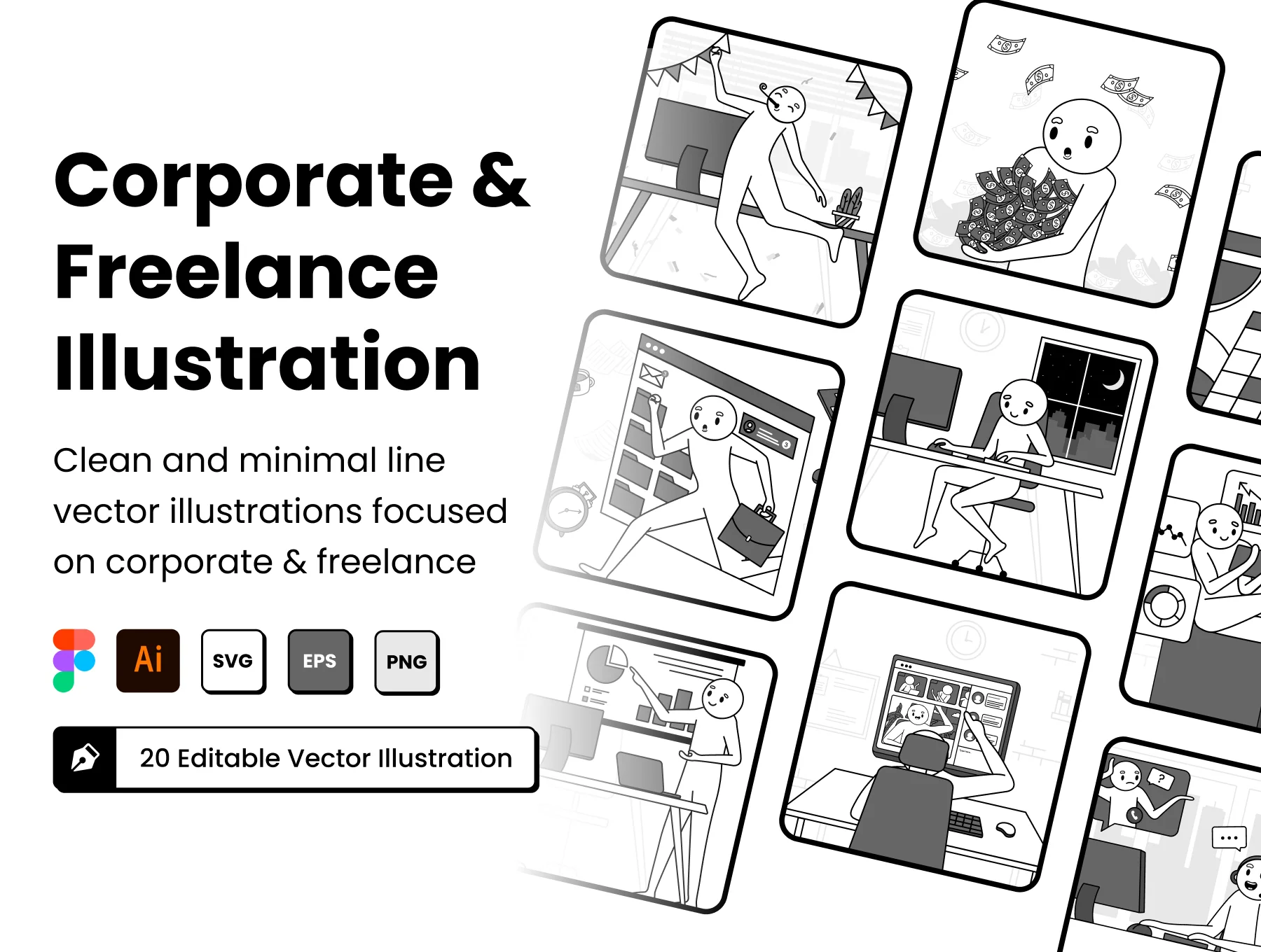 Mbuled - Corporate & Freelancer Illustration