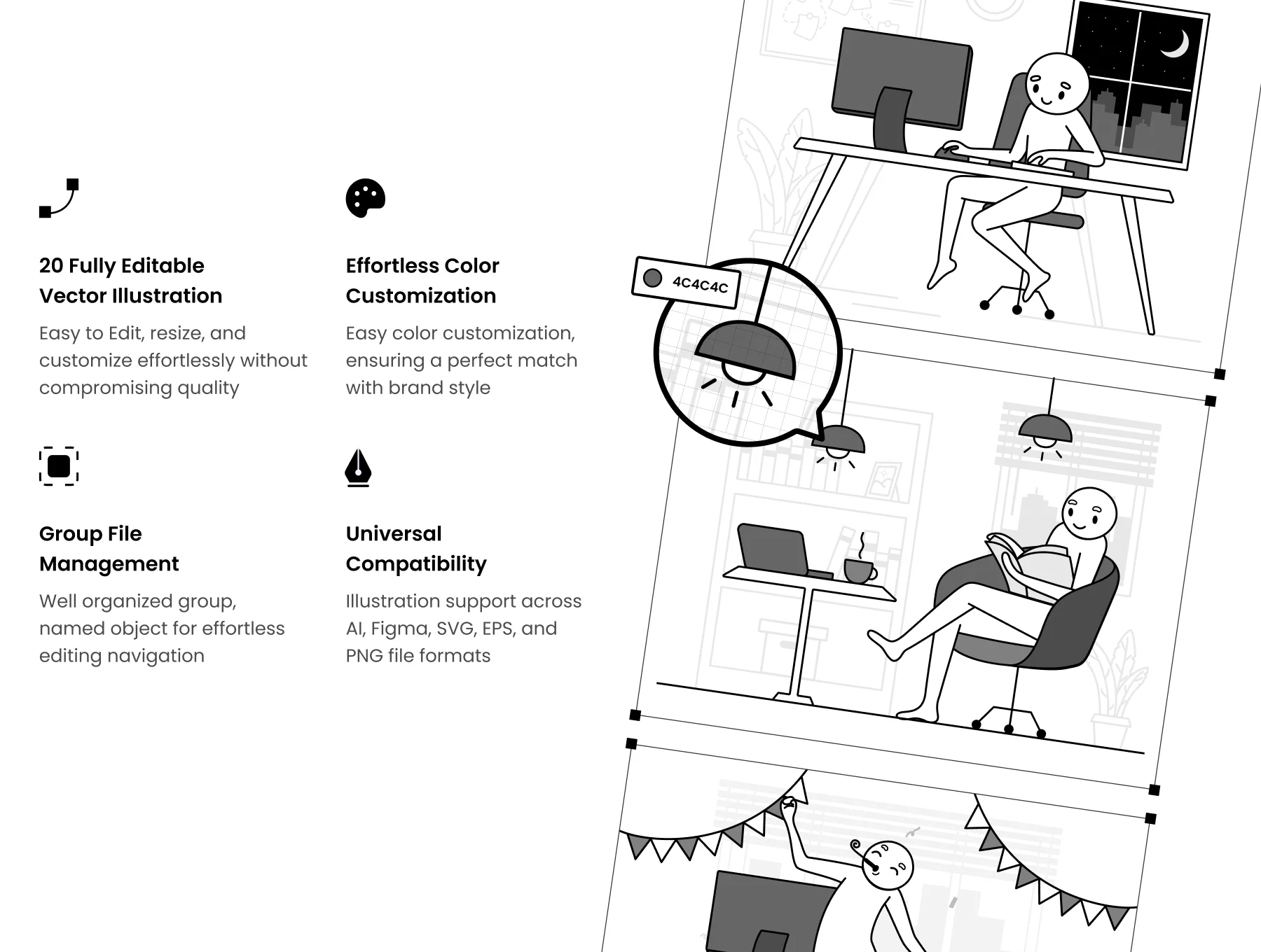 Mbuled - Corporate & Freelancer Illustration 2