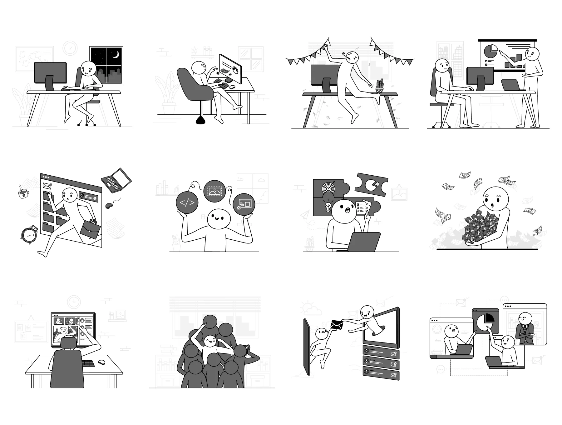 Mbuled - Corporate & Freelancer Illustration 5