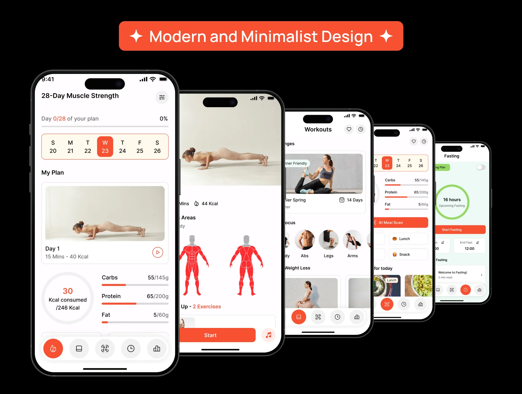 Me Weight Loss Mobile App UI Kit 3