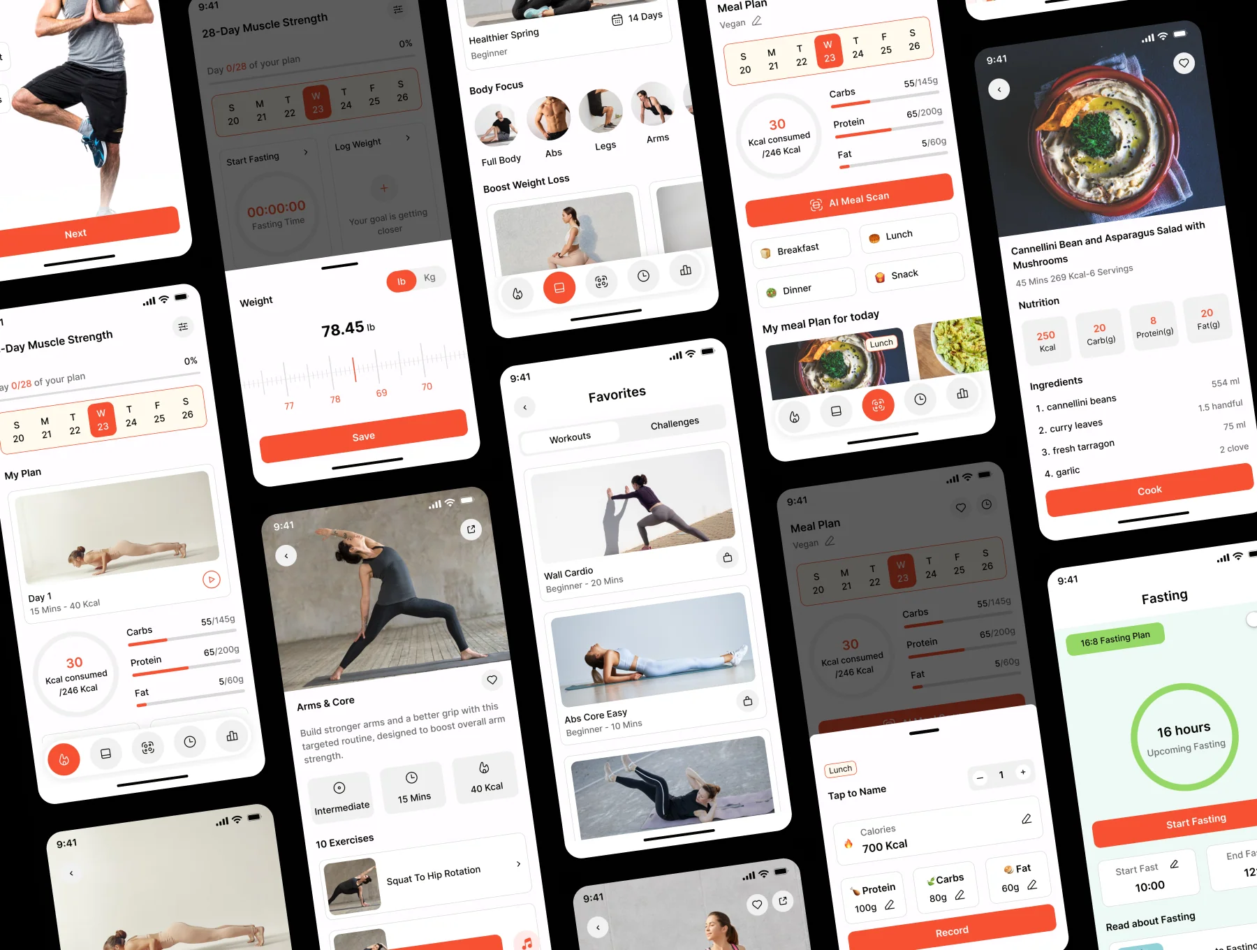 Me Weight Loss Mobile App UI Kit 4