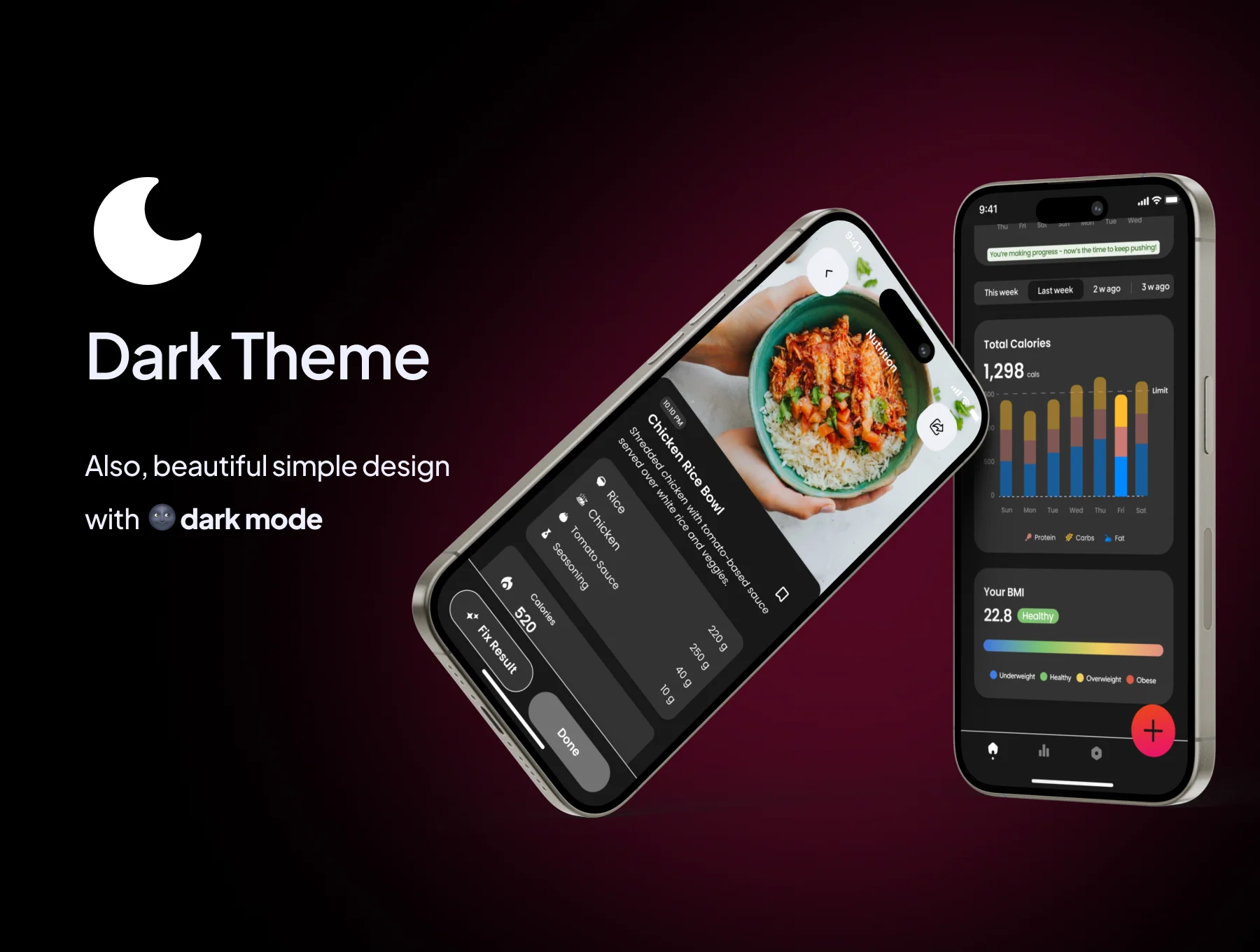 Meal AI - AI Calorie Tracking - Mobile Apps UI Kit 4