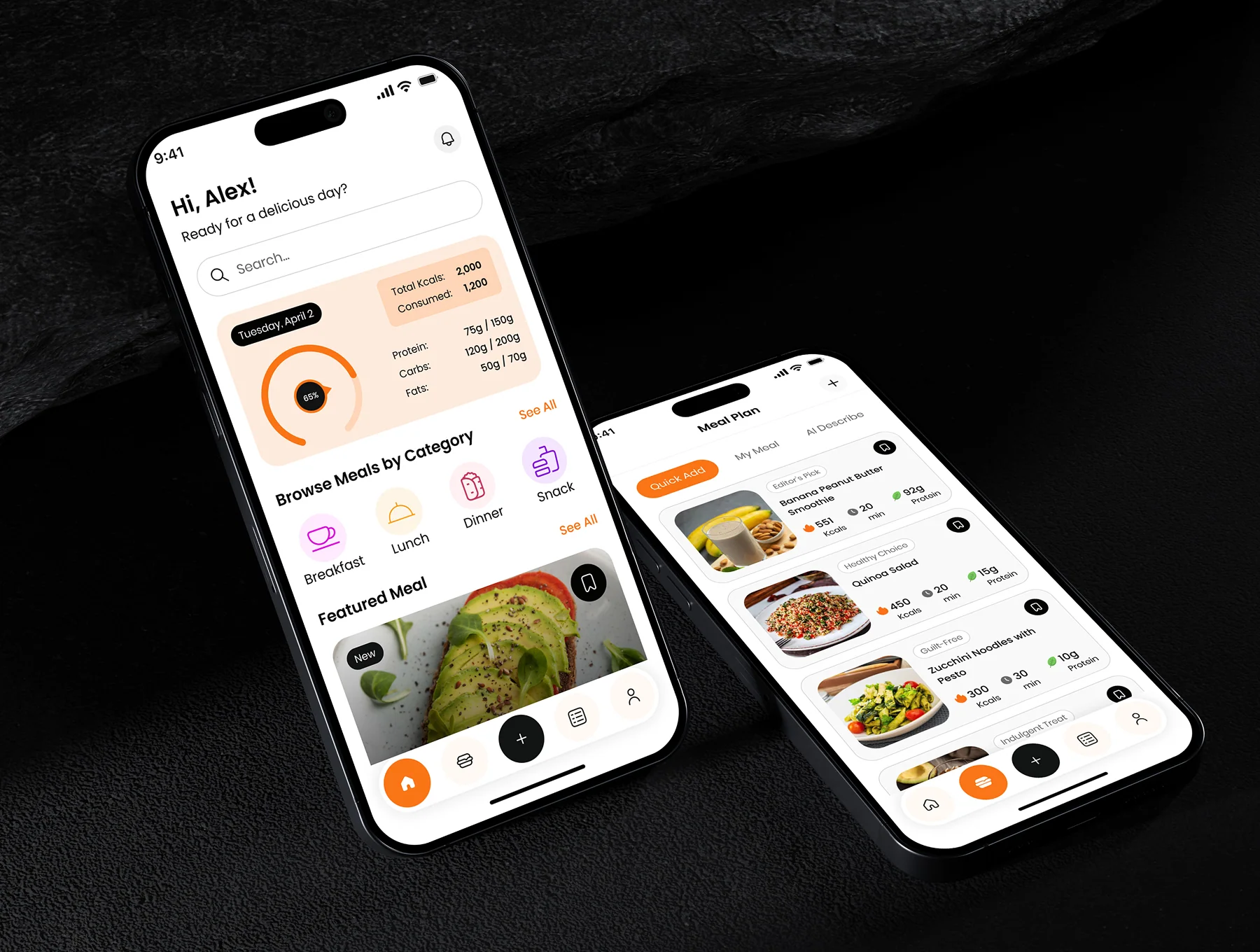 Meal Planner Mobile App UI Kit 8