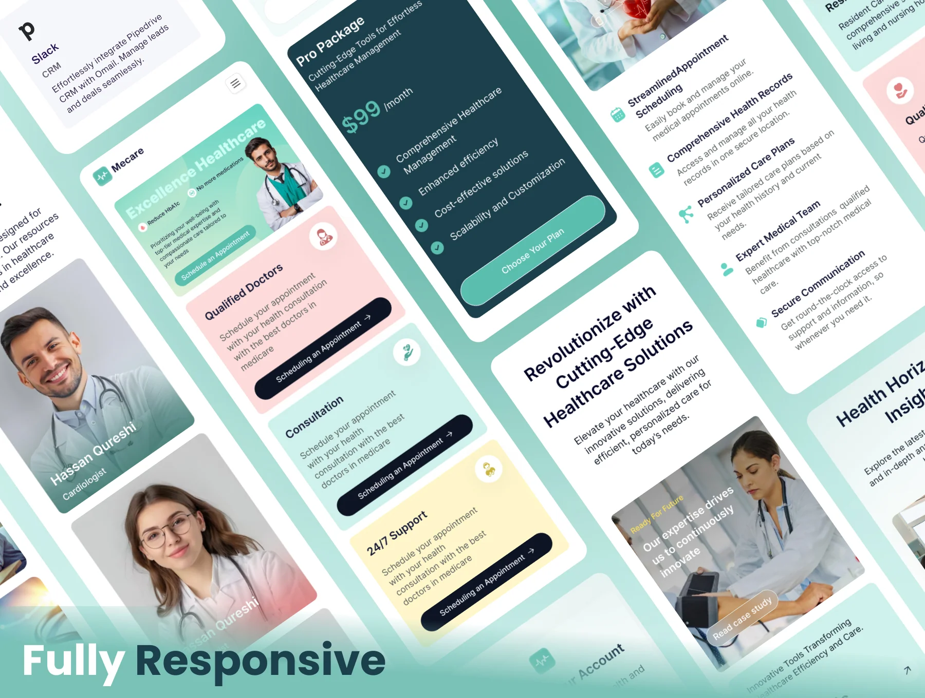 Mecare- Medical Management Web Template 4