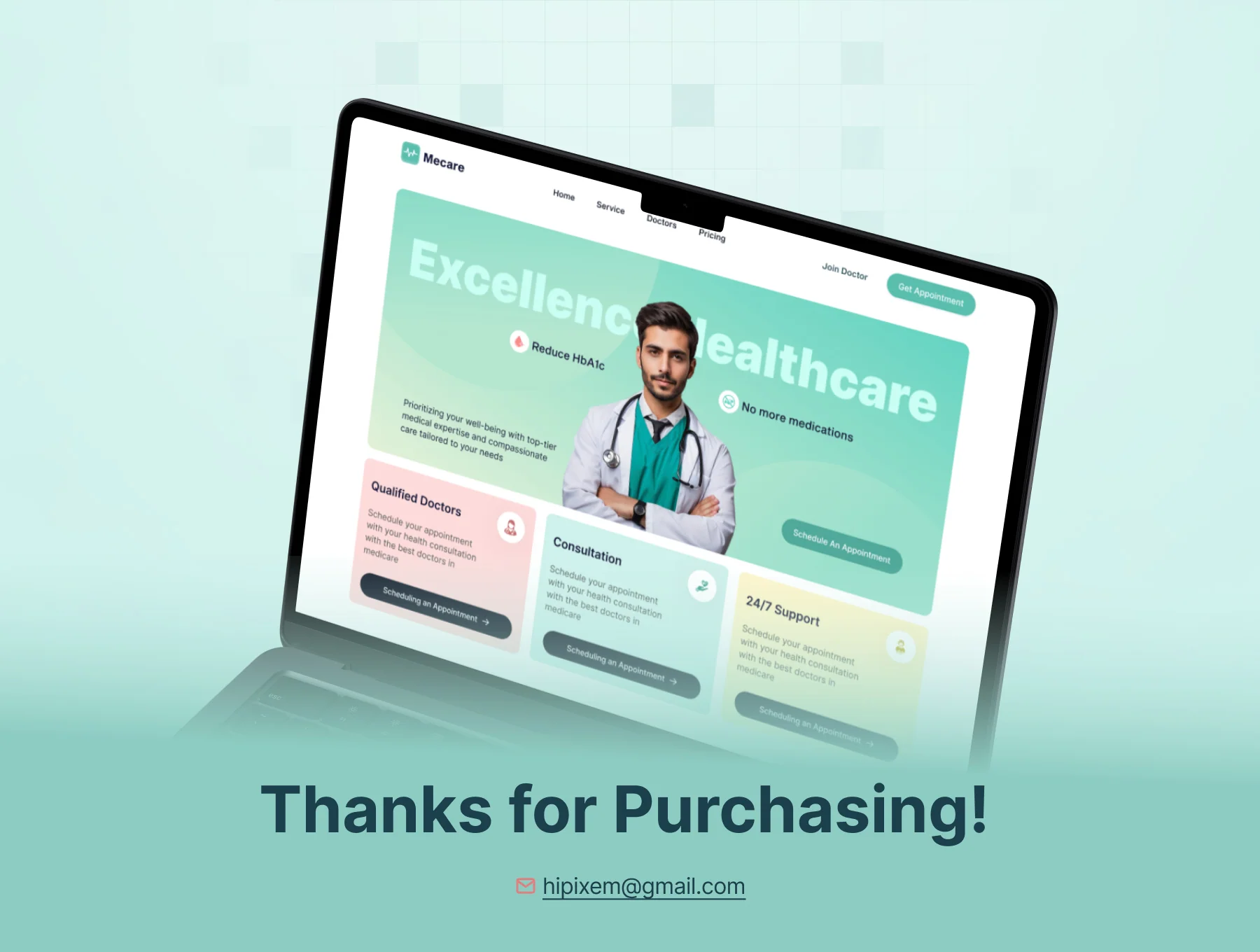 Mecare- Medical Management Web Template 6