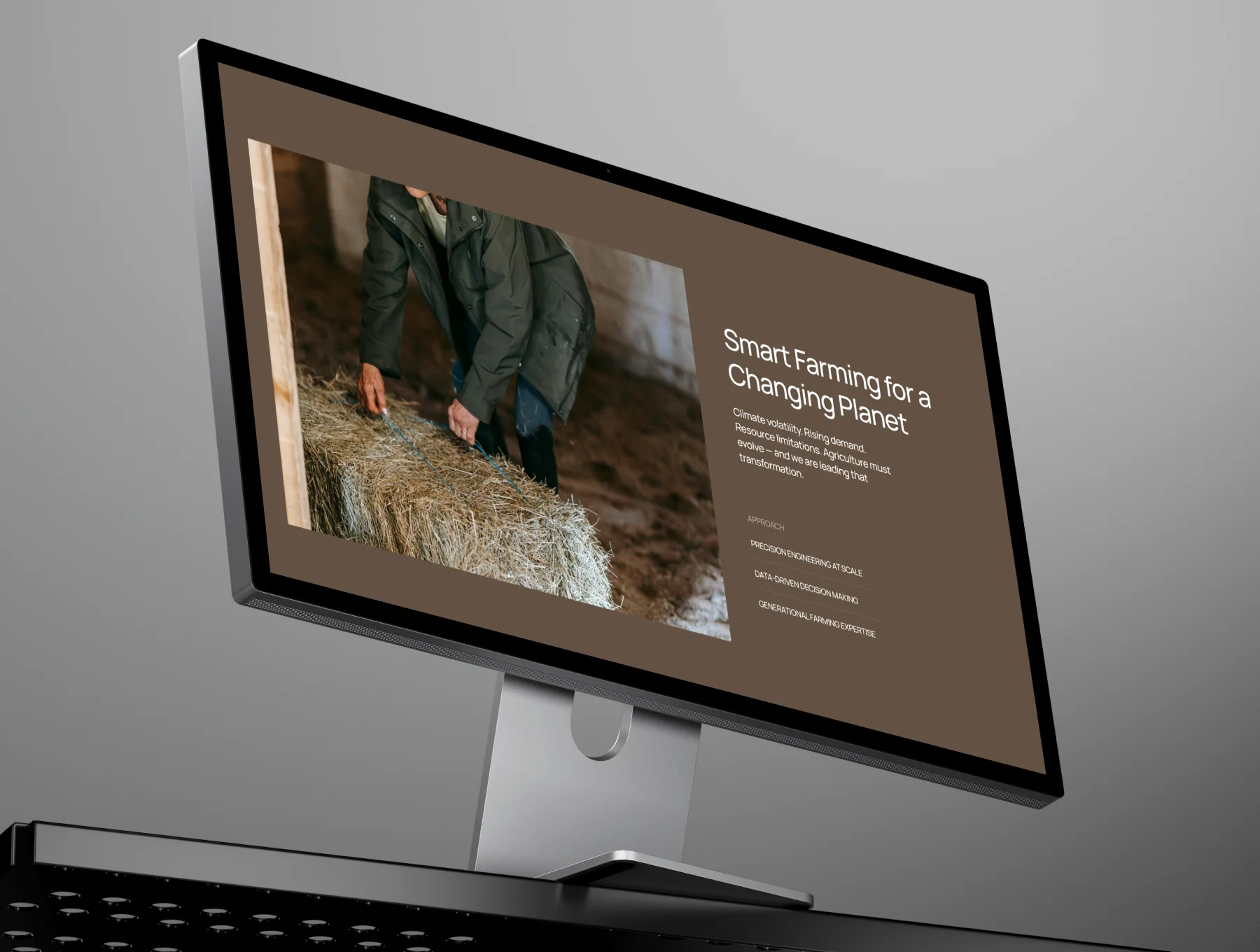 Mecha-Agro Based Agency Template