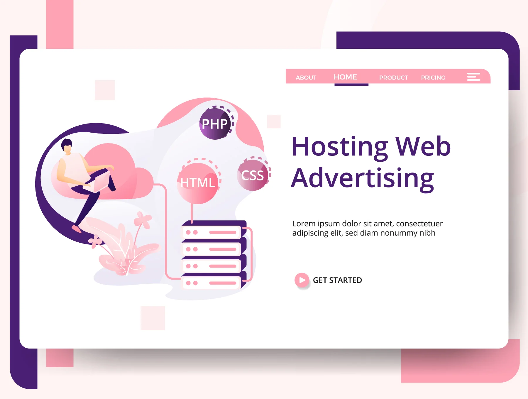 Media Advertising sets Illustration vol 1 2