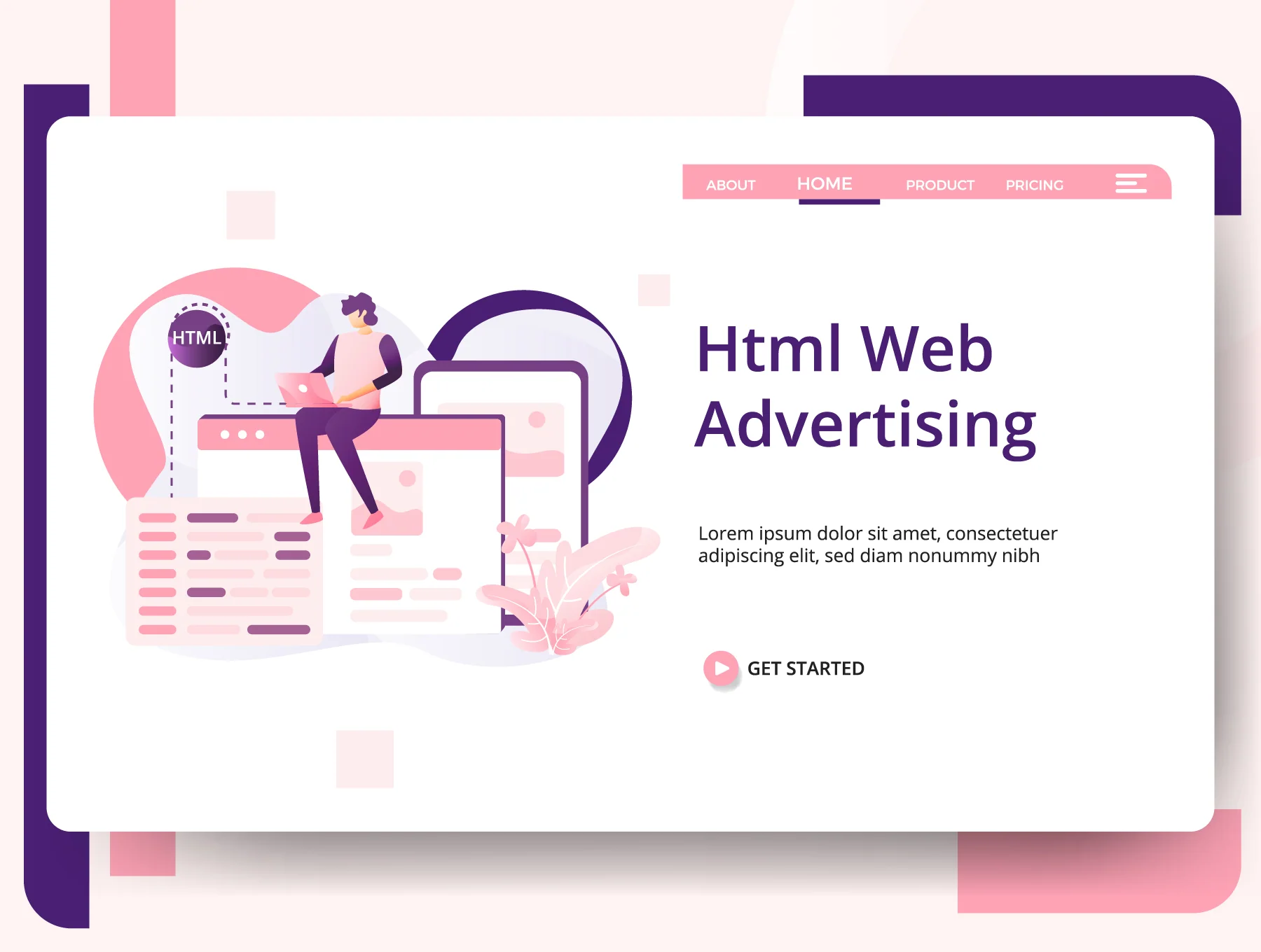 Media Advertising sets Illustration vol 1 4