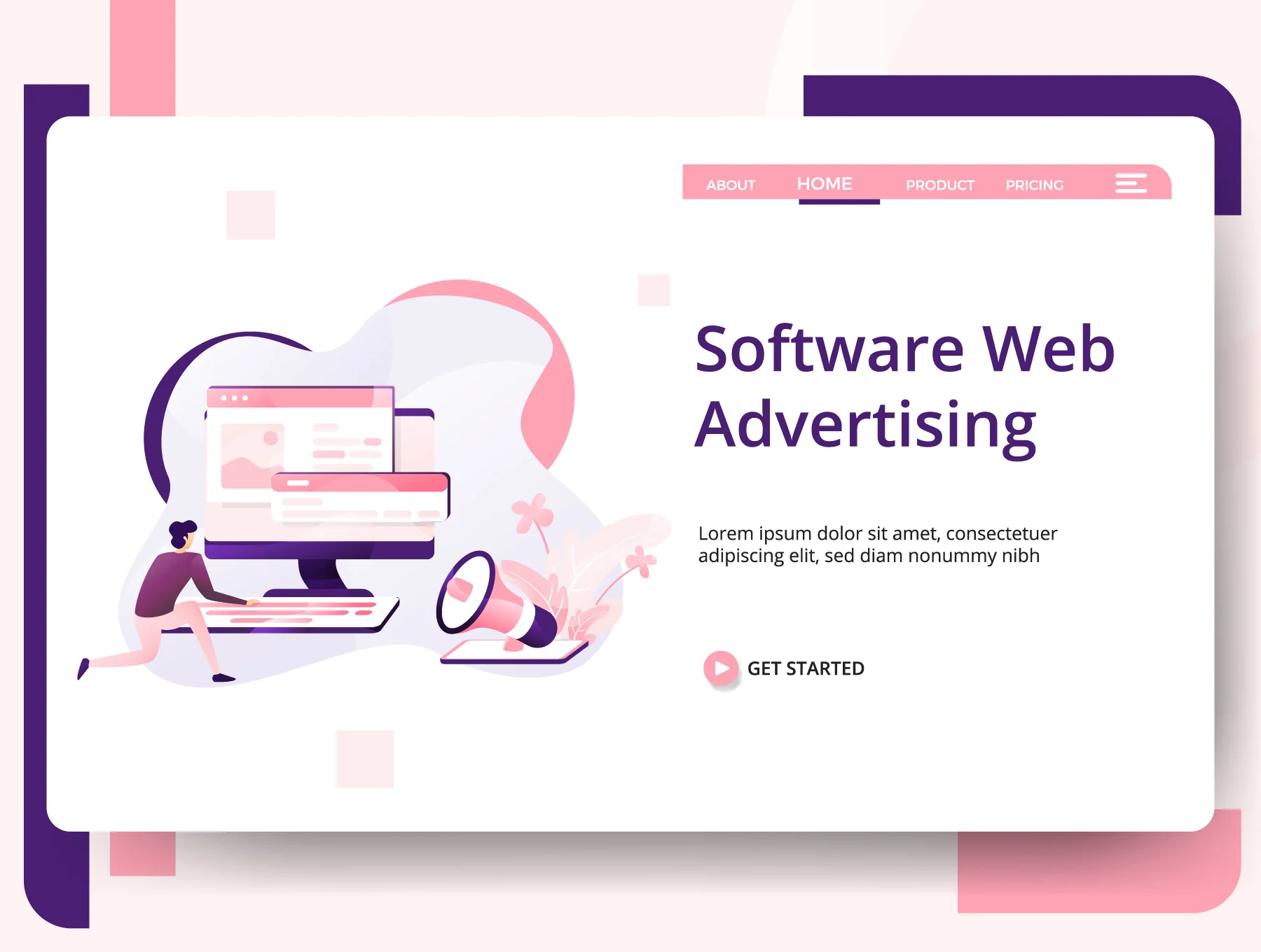 Media Advertising sets Illustration vol 1 8