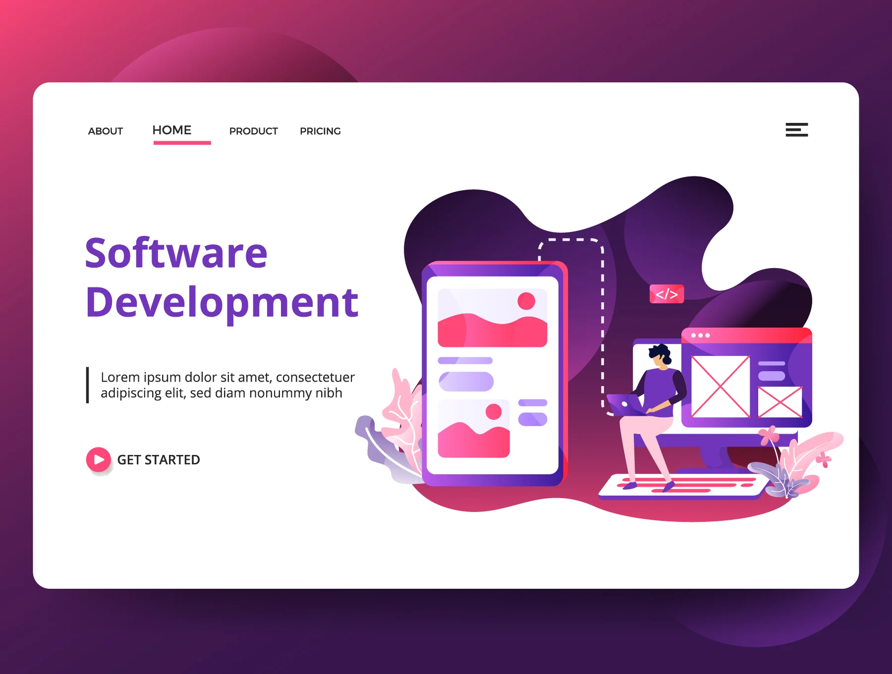 Media Advertising sets Illustration vol 2