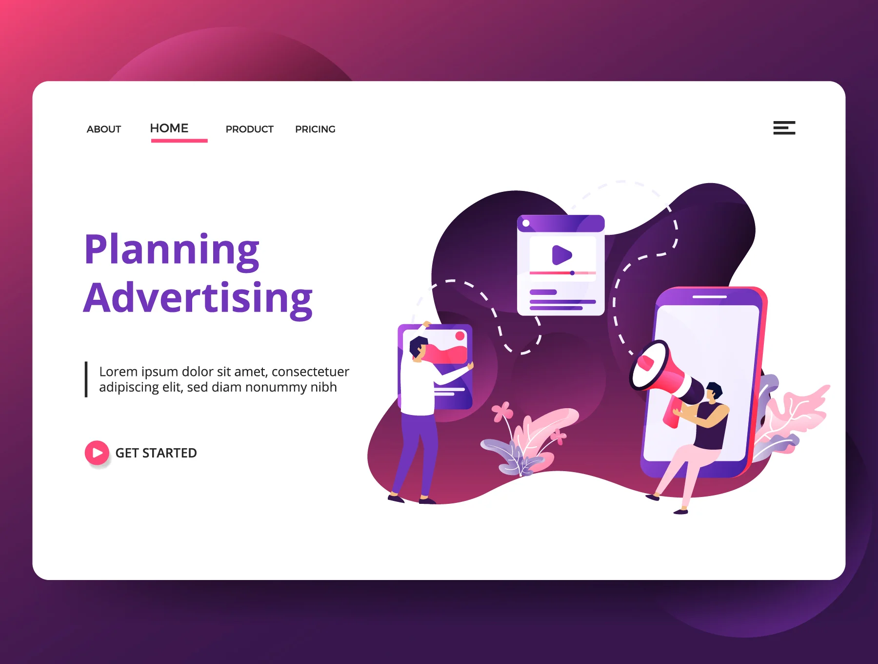 Media Advertising sets Illustration vol 2 8