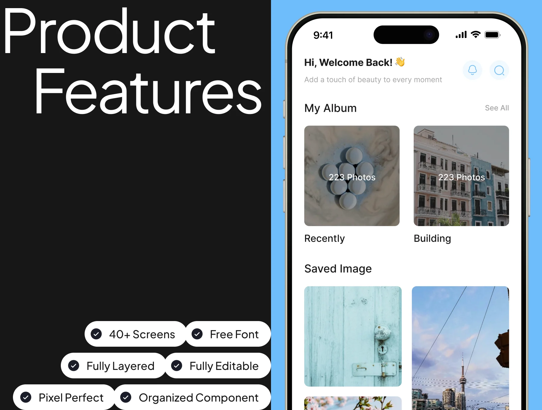 Media Creation Mobile App UI Kit
